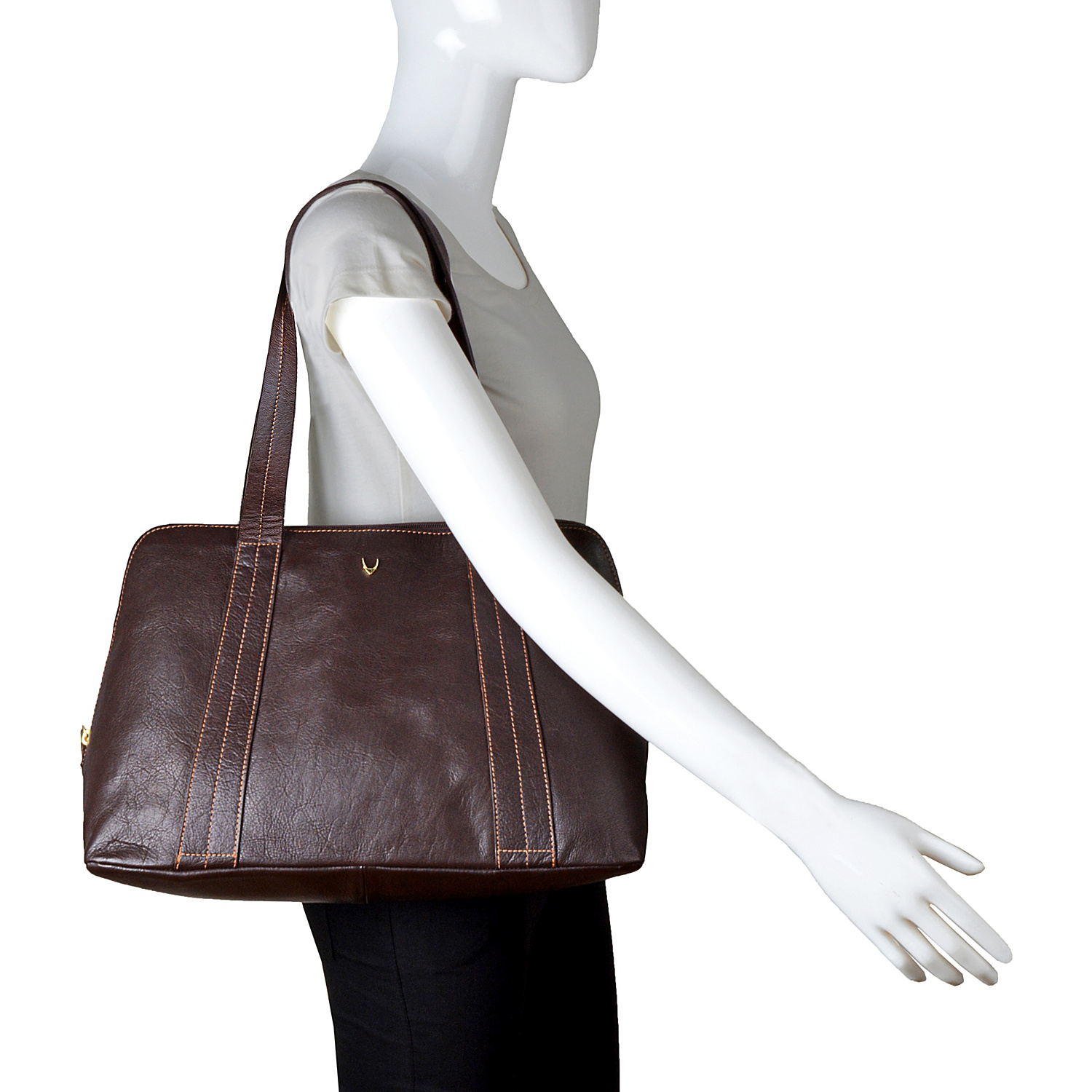 Cerys Leather Multi-Compartment Tote