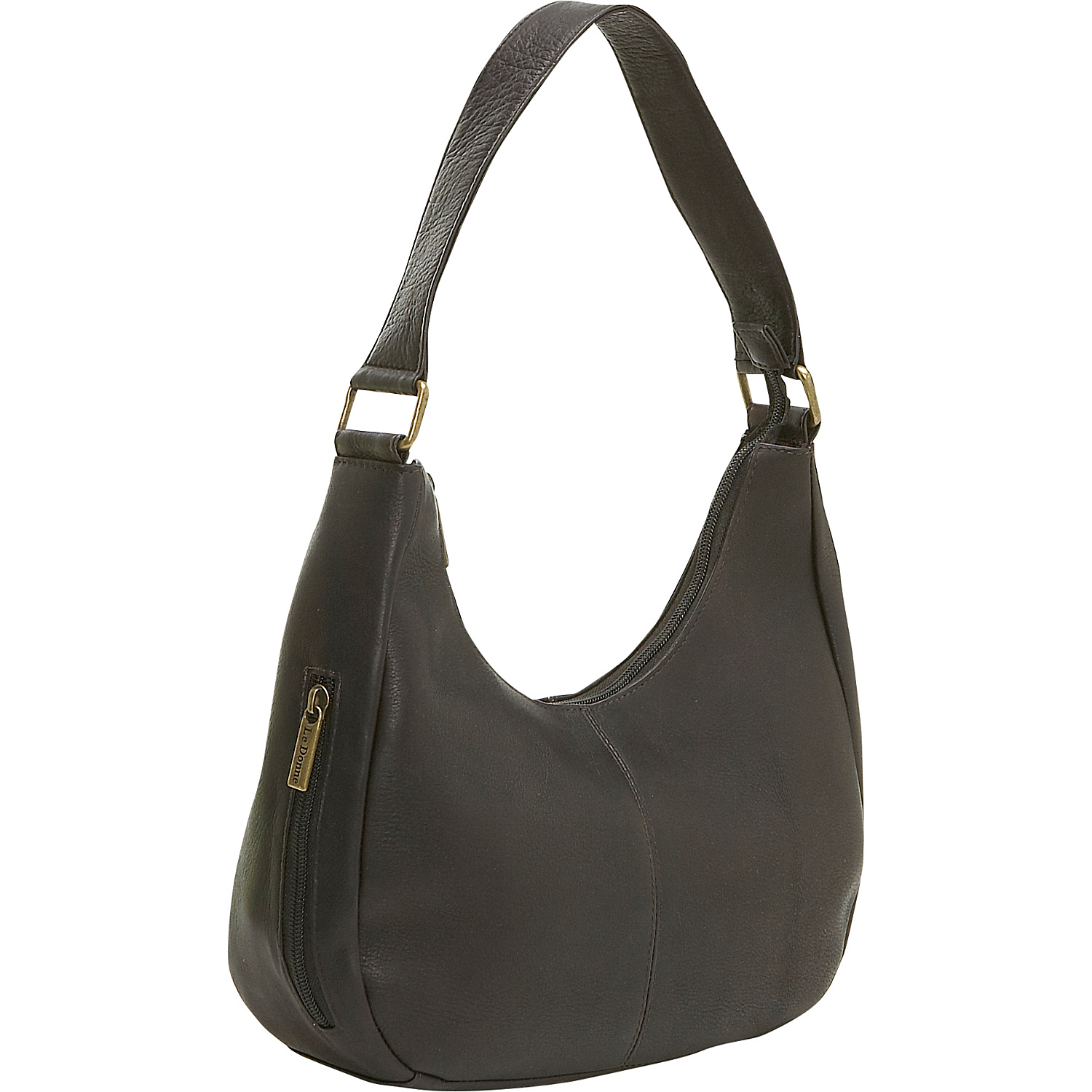 Single Handle Side Zip Hobo