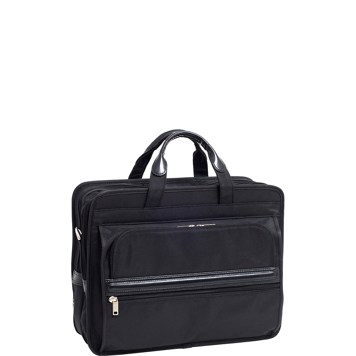 P Series Elston Nylon Double Compartment Laptop Case