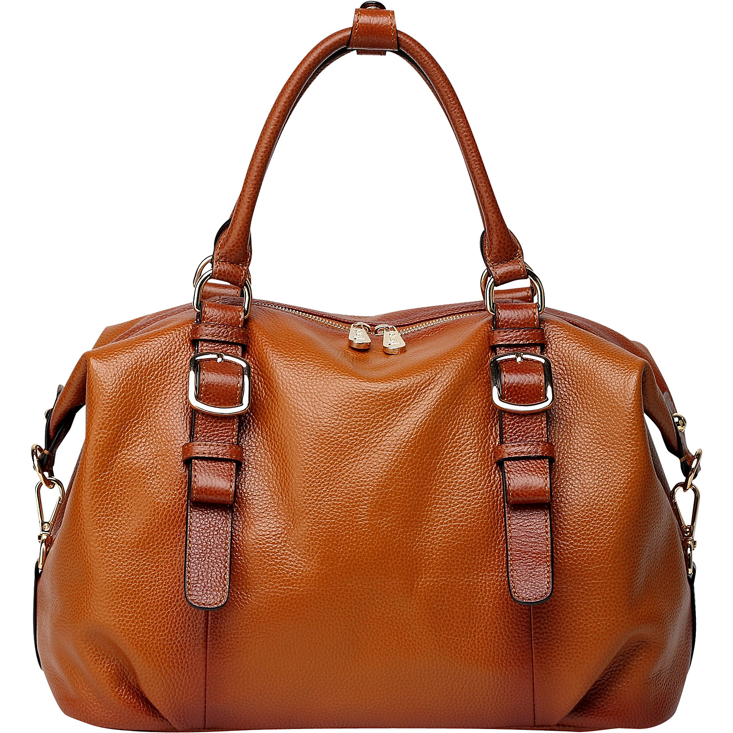 Infinity Leather Satchel