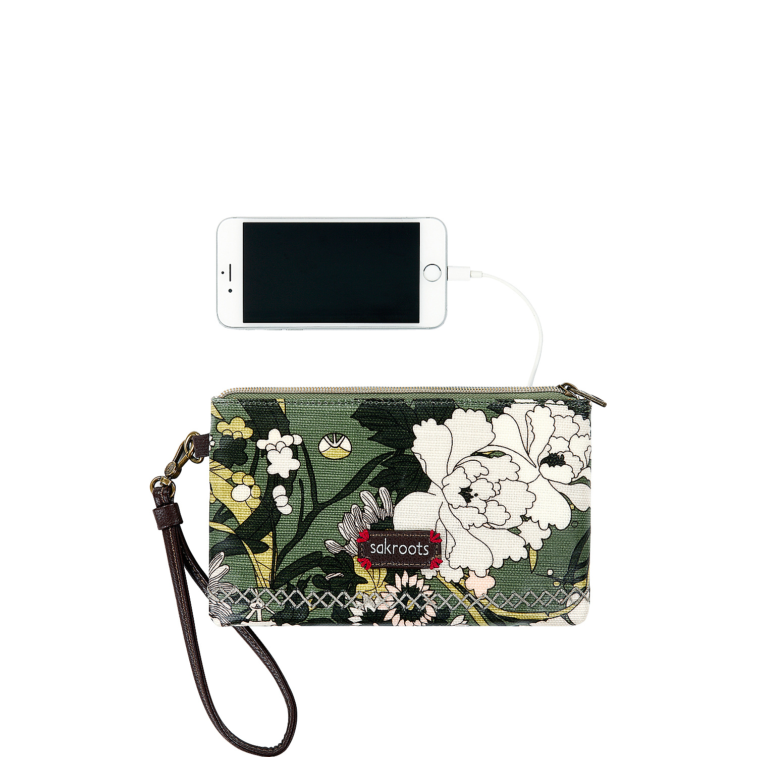 Artist Circle Phone Charging Wristlet