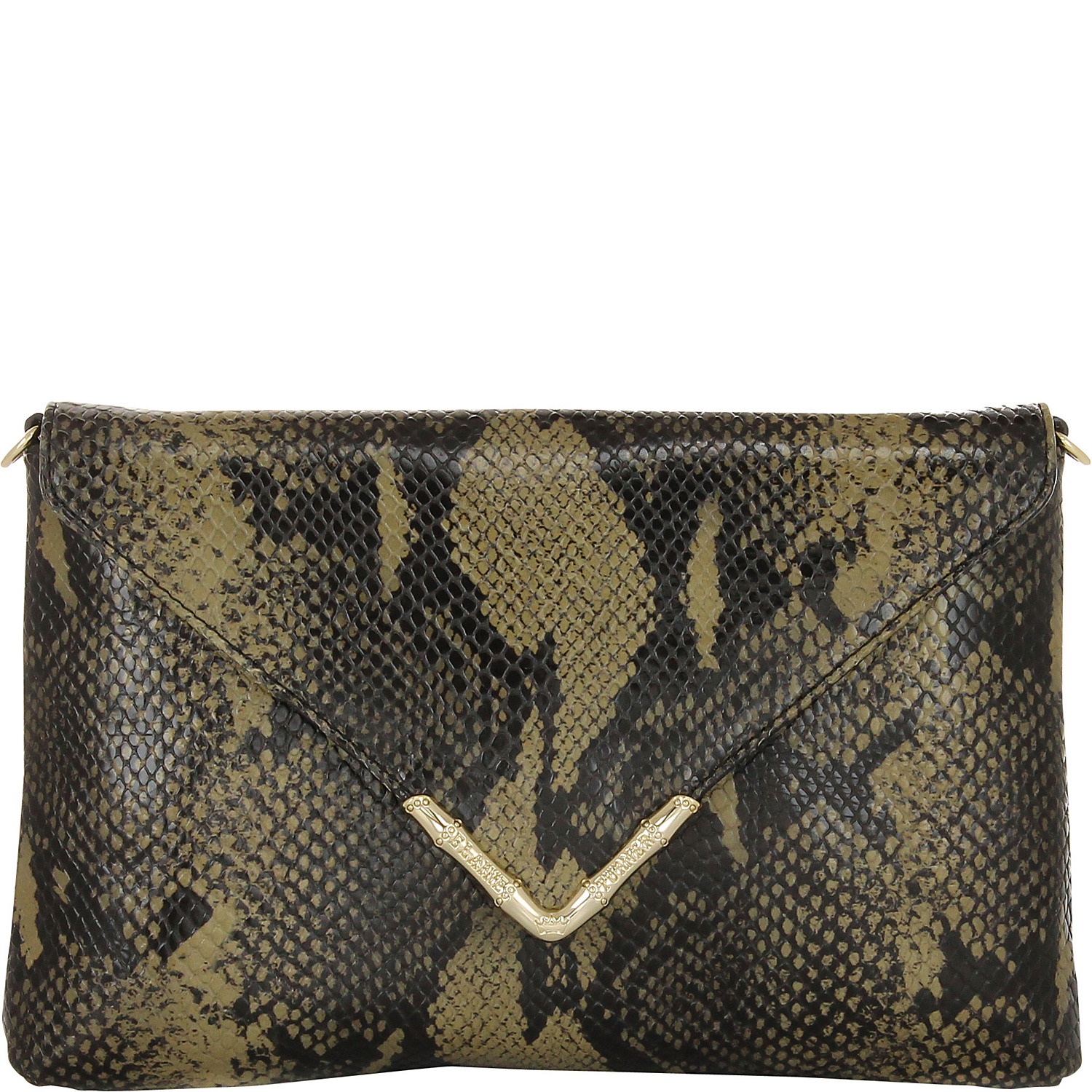 Bella Python Clutch