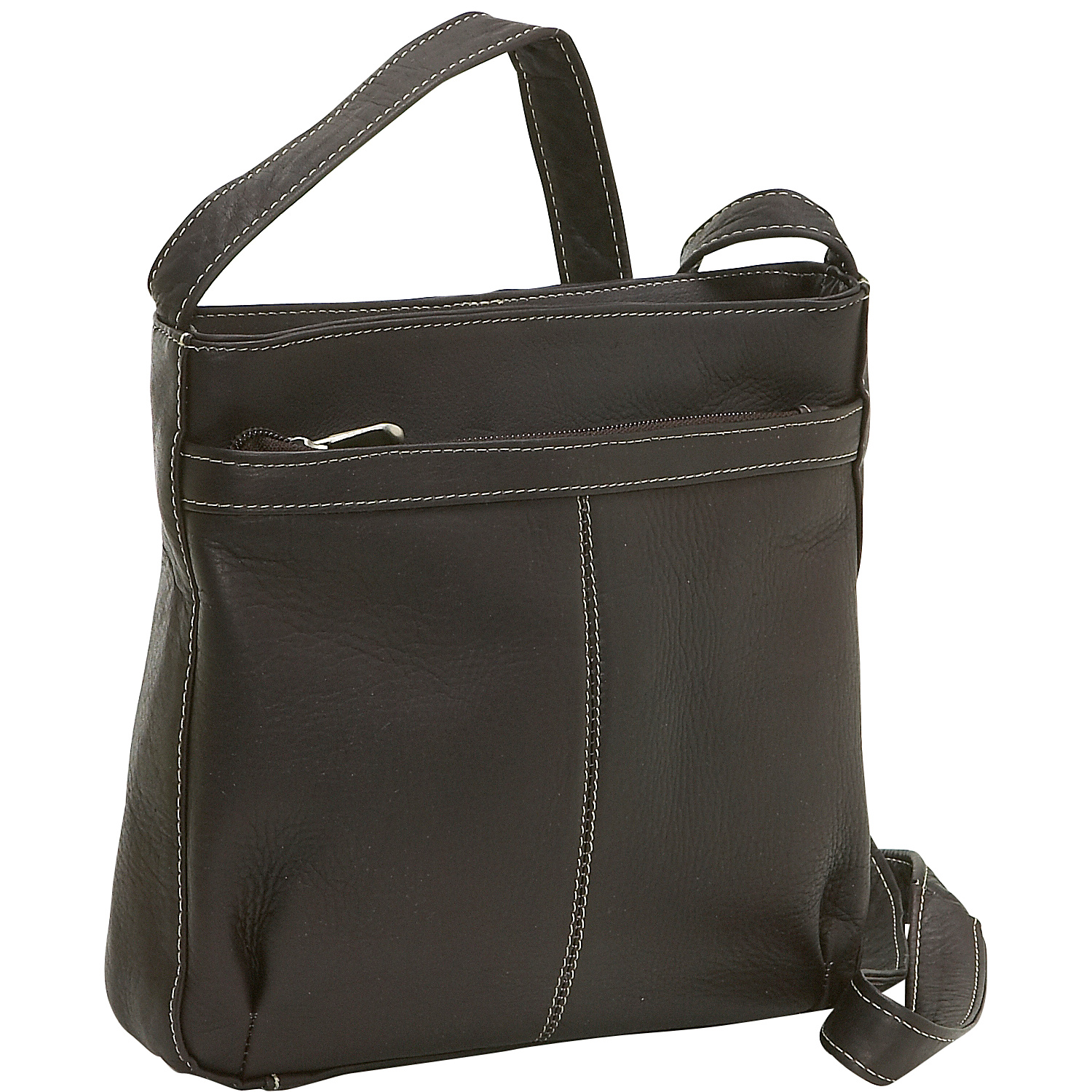 Shoulder Bag w/Exterior Zip Pocket