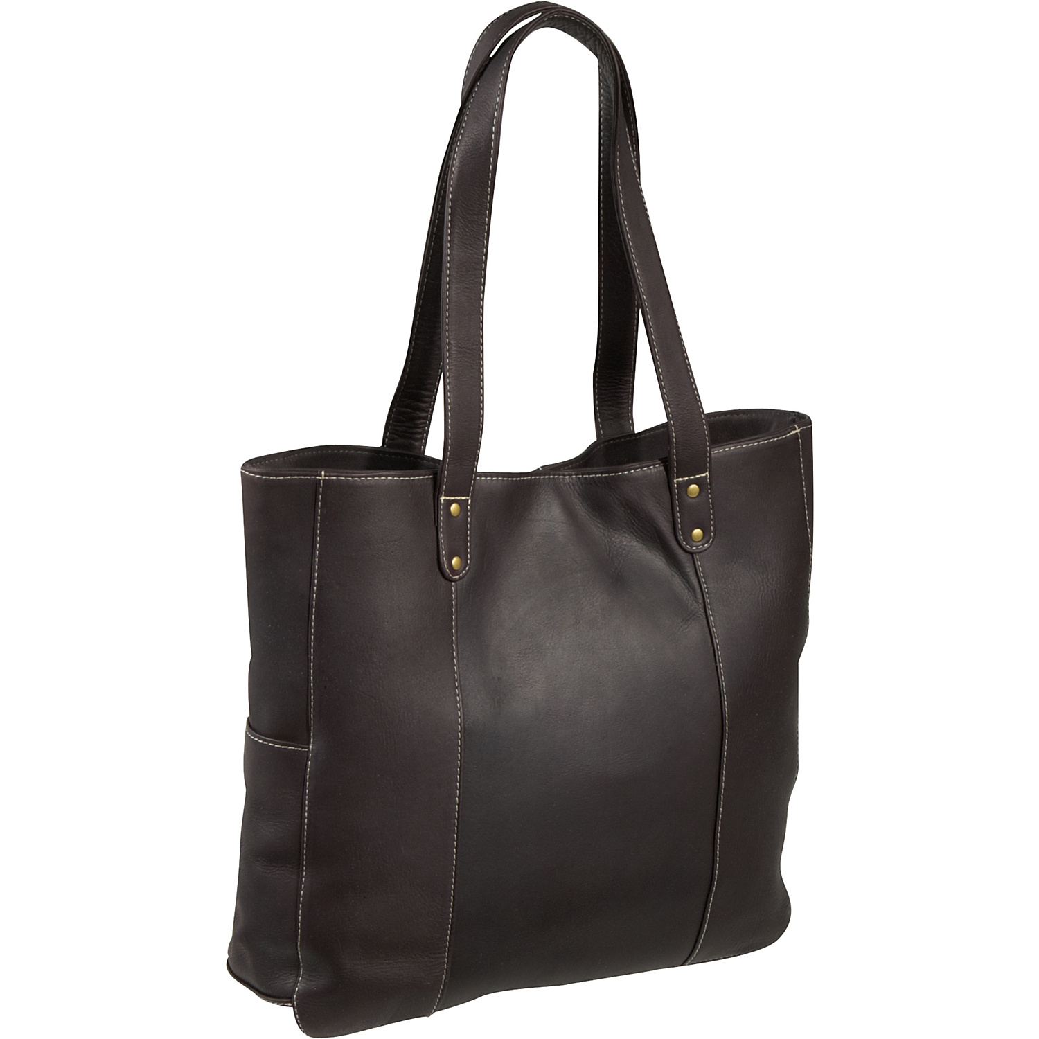 Double Strap Rivet Tote