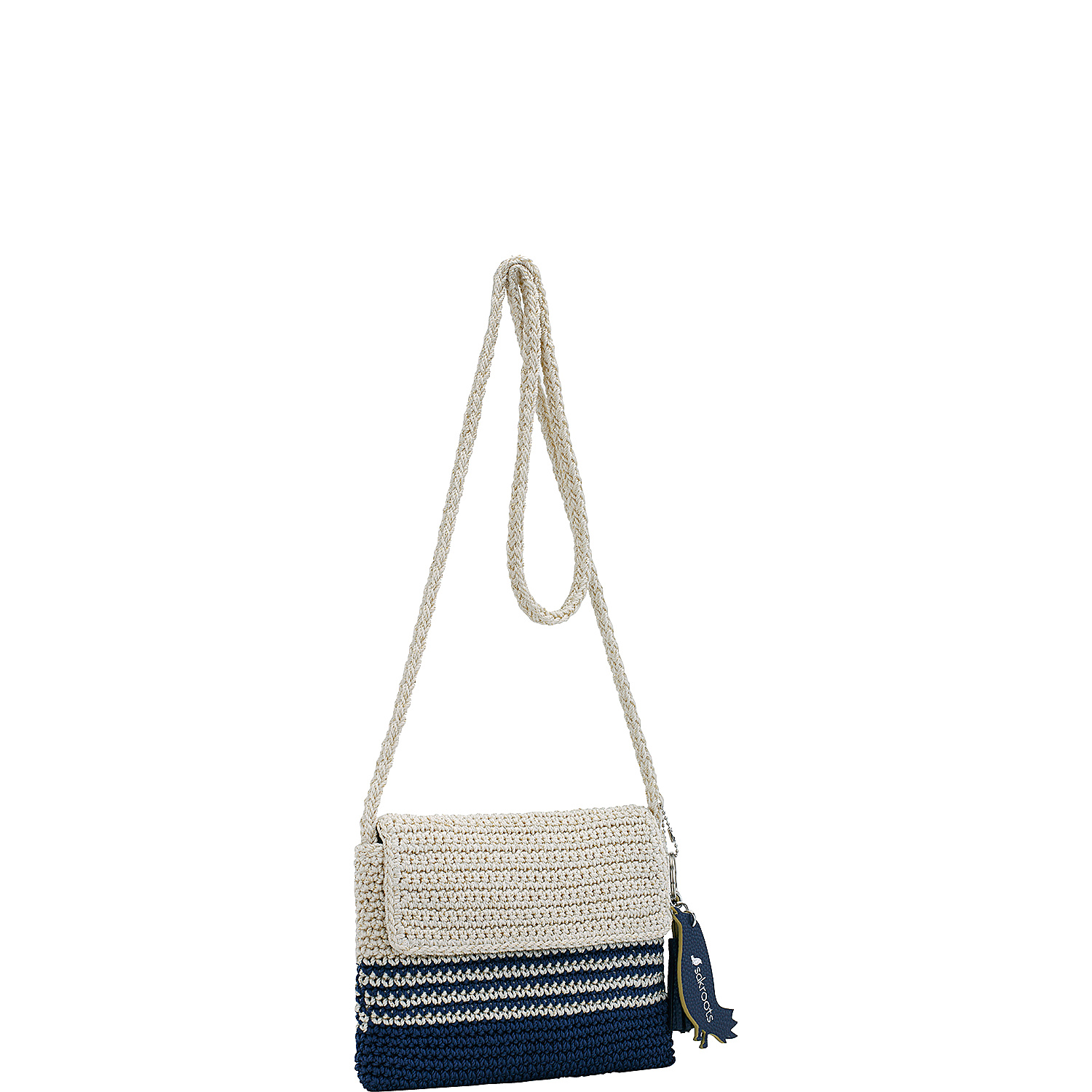 Byron Crochet Flap Crossbody