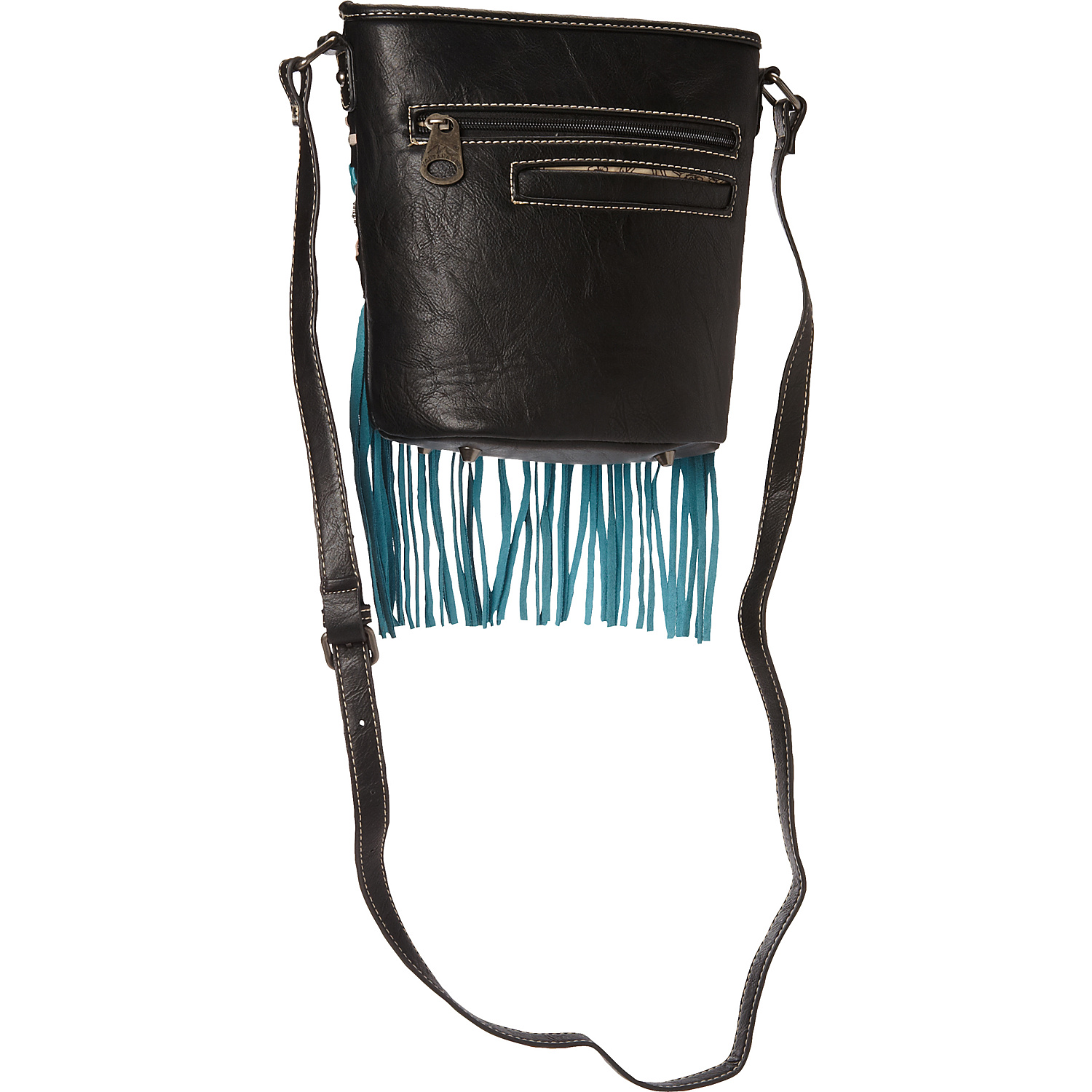 Fringe Collection Messenger Bag