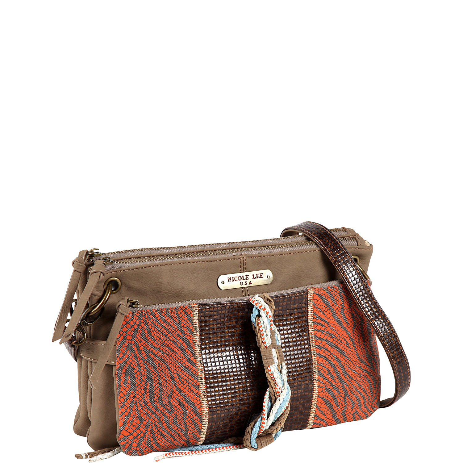 Naomi Neutral Works Shoulder Bag