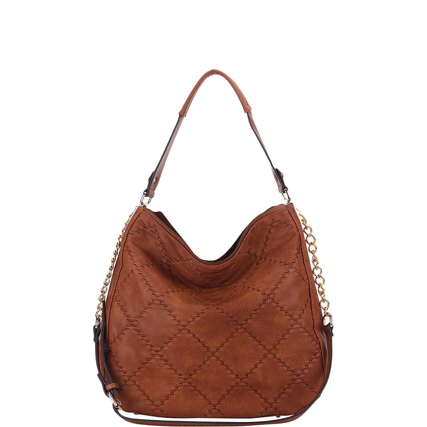 Dahlia Quilted Hobo By Mia K. Farrow