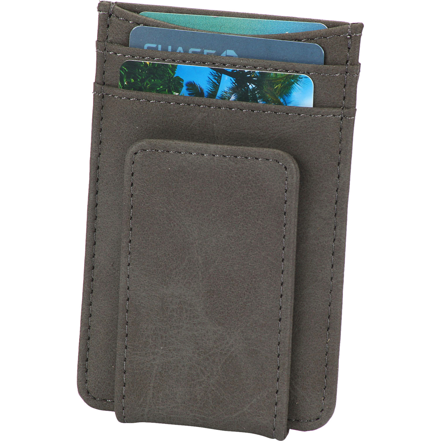 The Striker RFID Blocking Leather Card Holder & Magnetic Money Clip