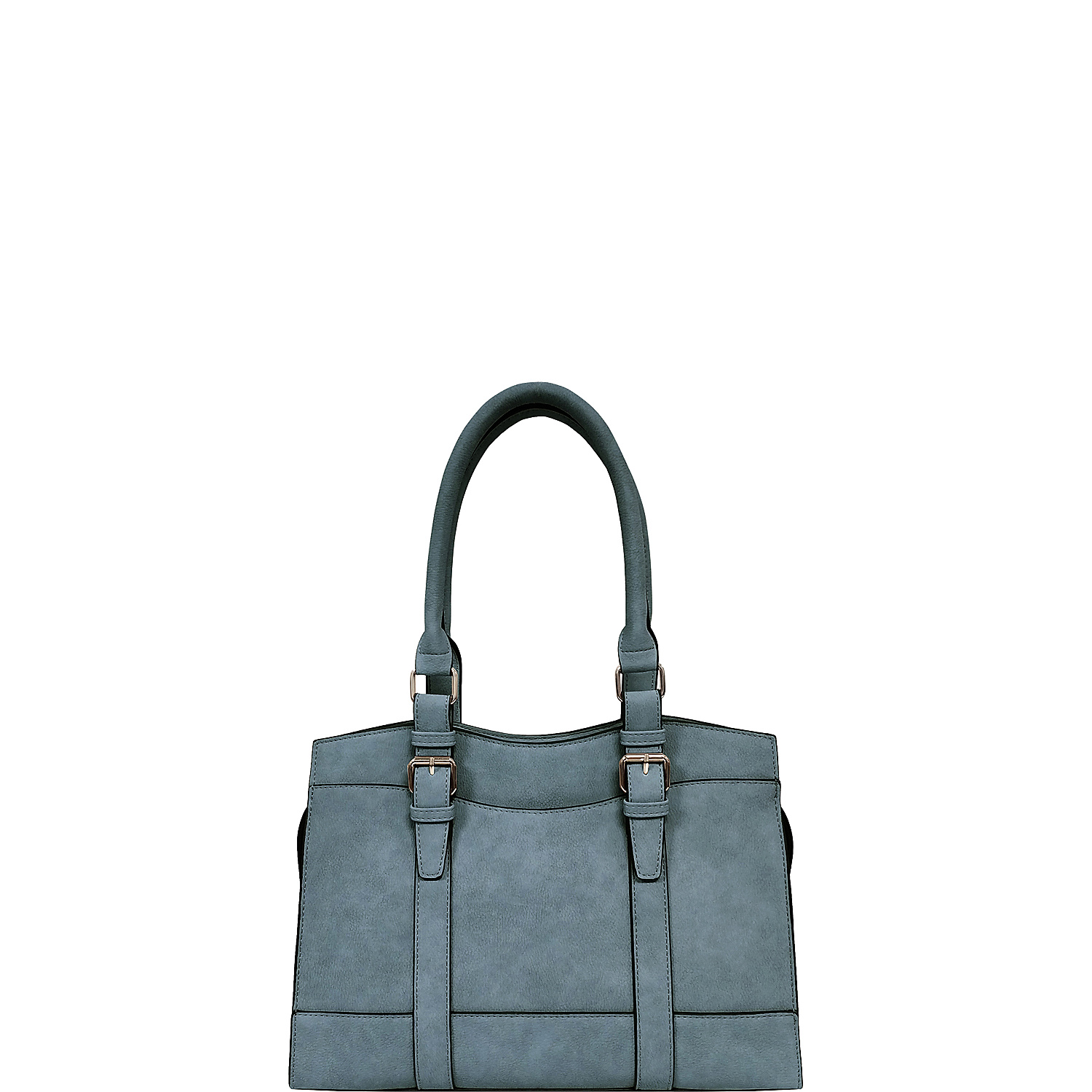 Nubuck Zip Top Tote