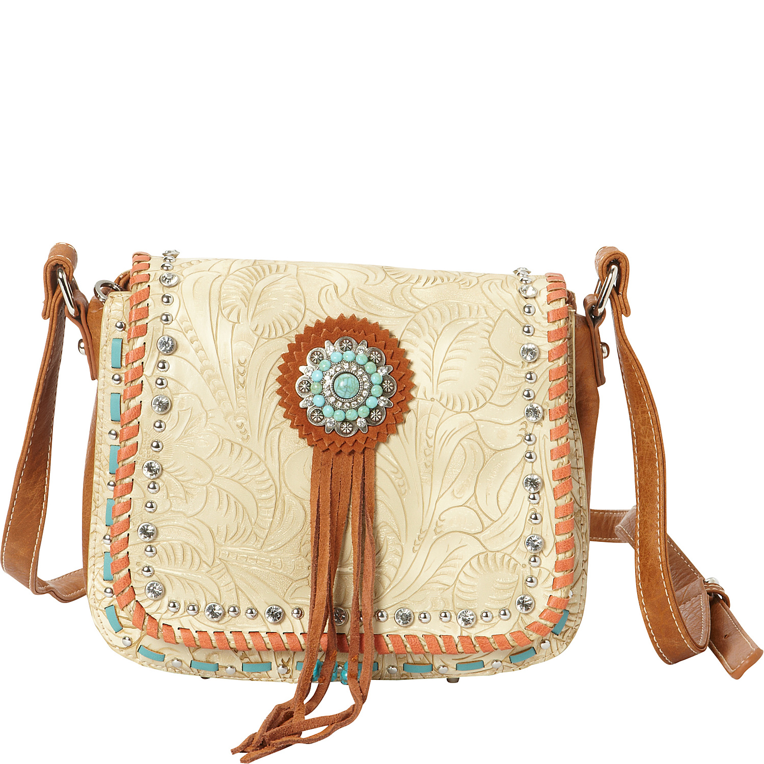 Concho Crossbody Bag