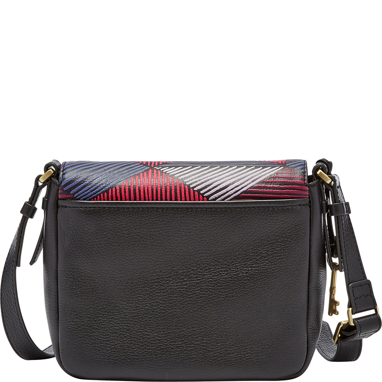 Peyton Small Double Flap Printed Crossbody