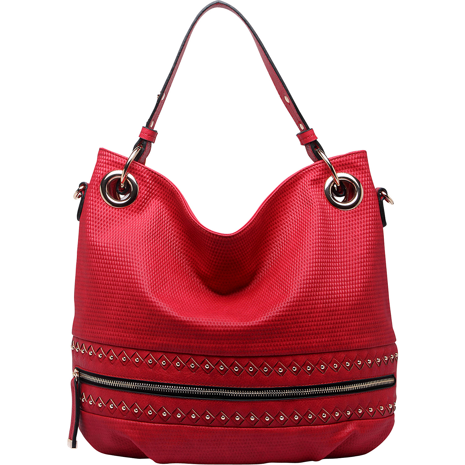 Birdie Studded Hobo Bag