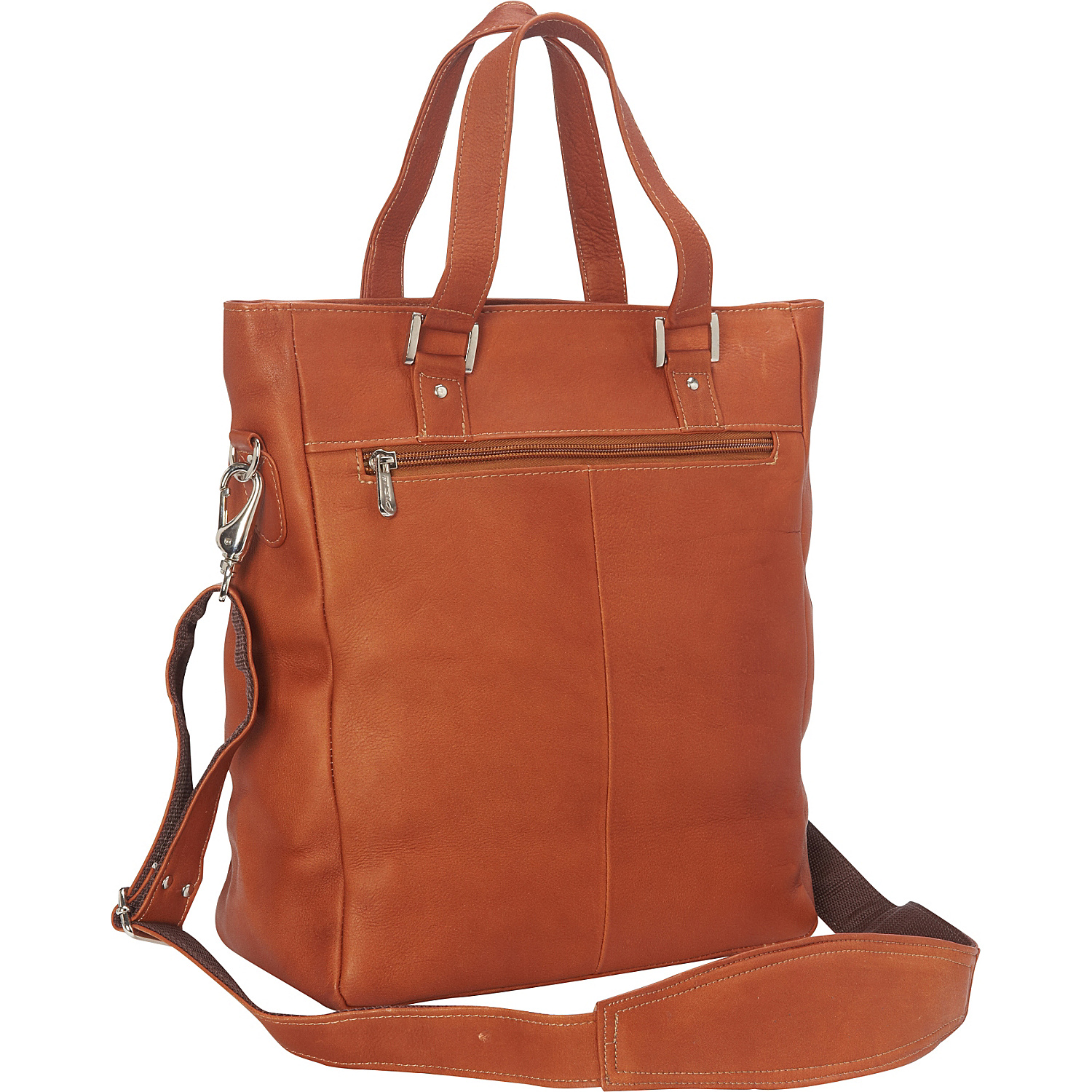 Buckle Flap-Over Tote