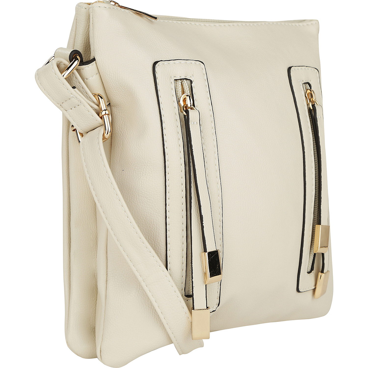 Bridget Double Zipper Crossbody