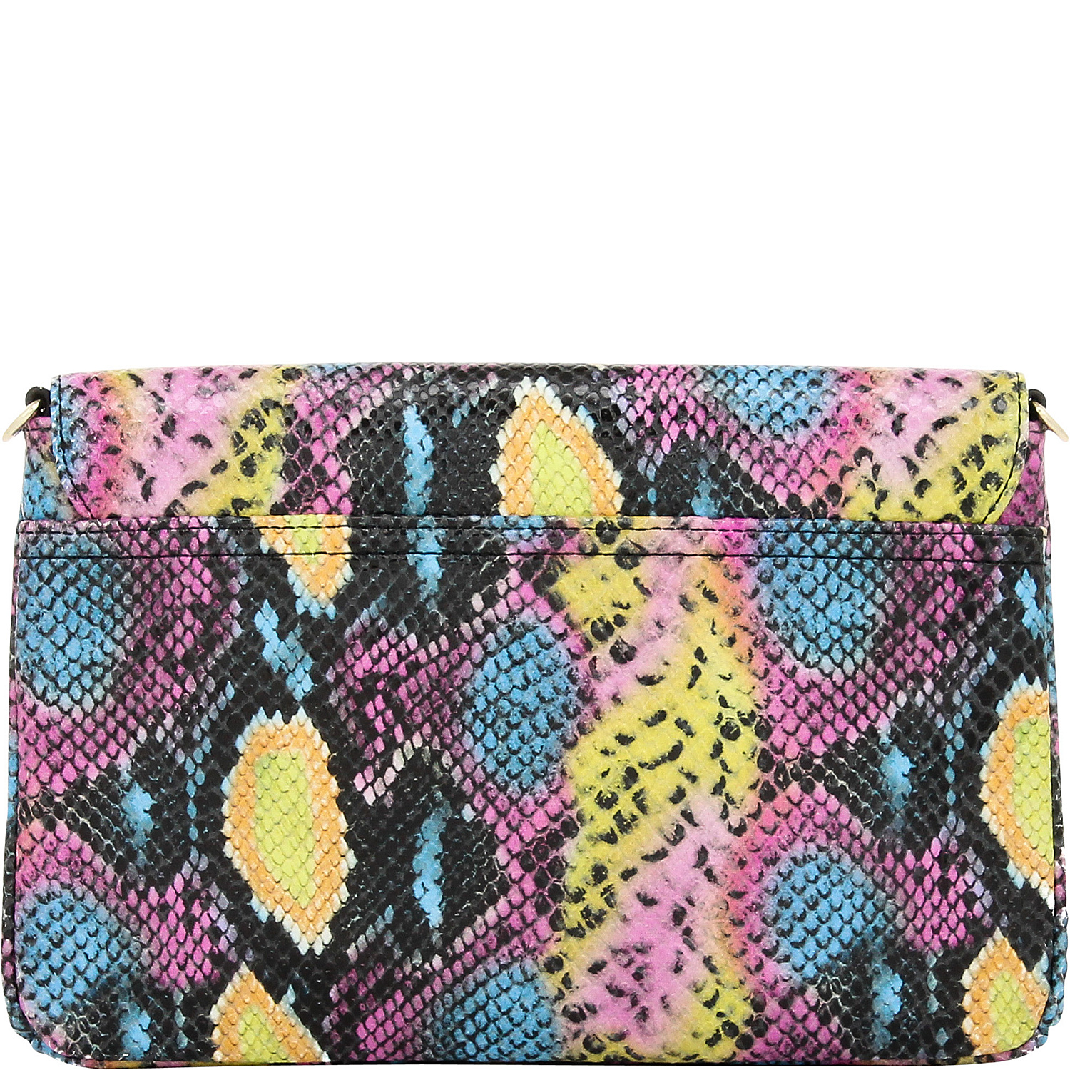 Britt Python Clutch