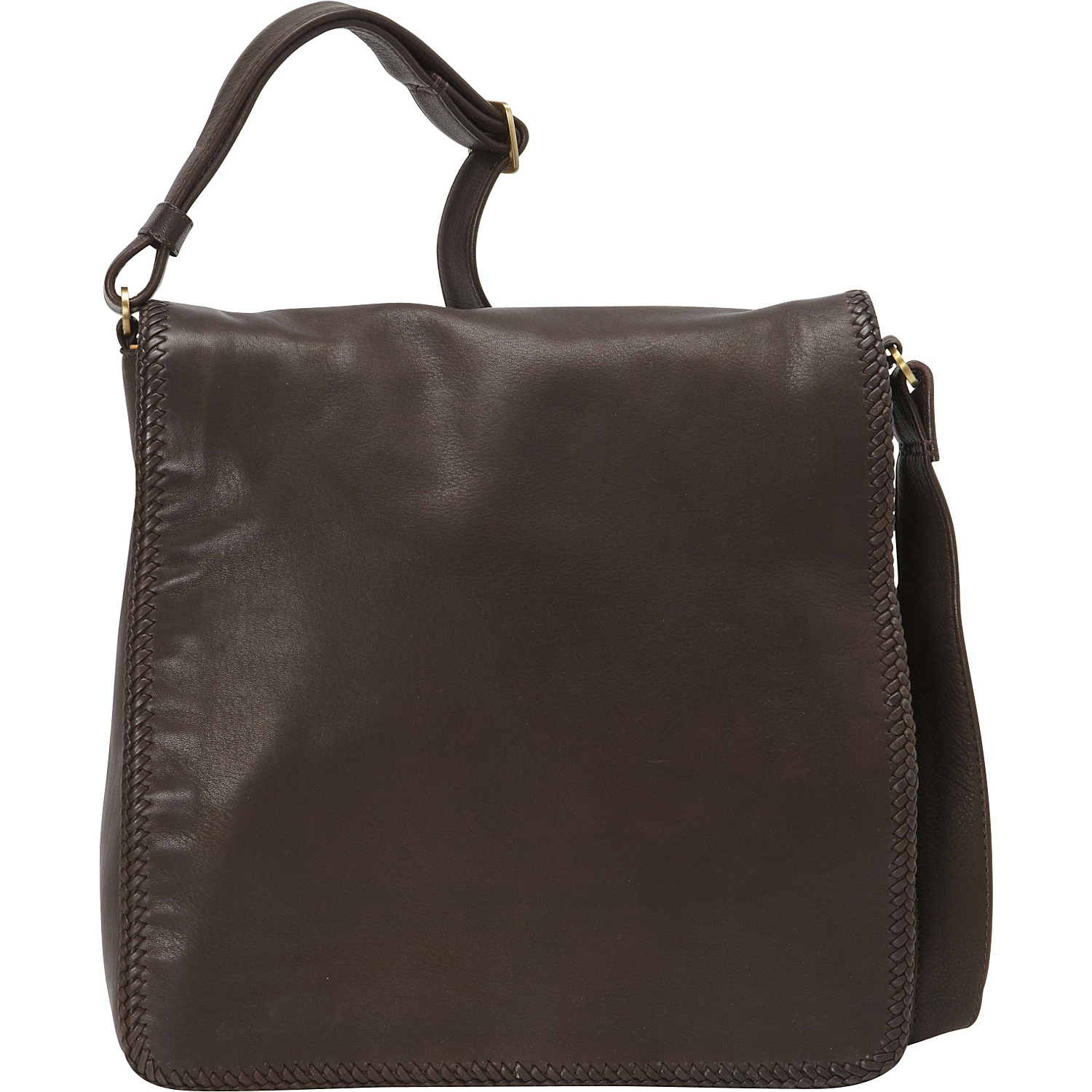 North/South Full Flap Shoulder Bag