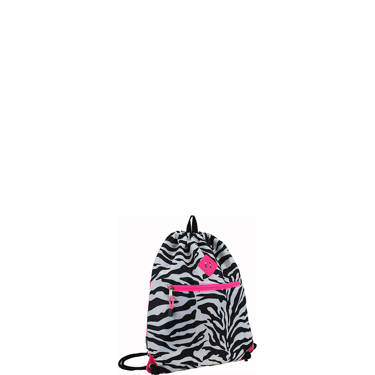 Diamond Patch Drawstring Sackpack