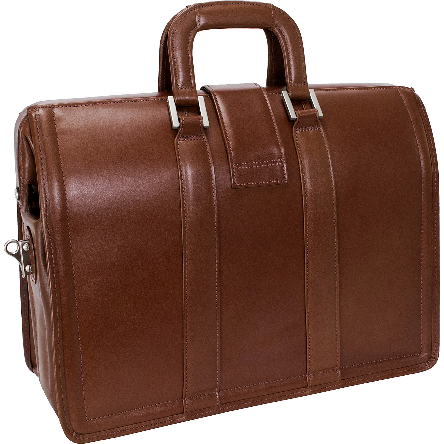 Morgan Leather 17" Litigator Laptop Brief