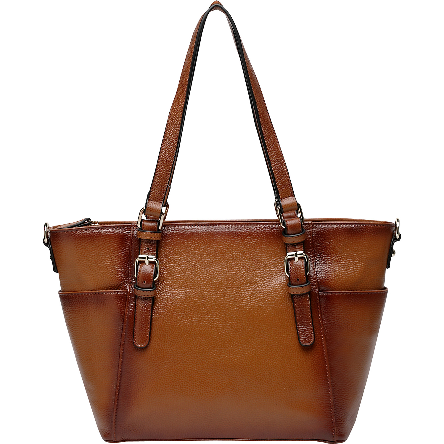 Ideeli Leather Tote Bag