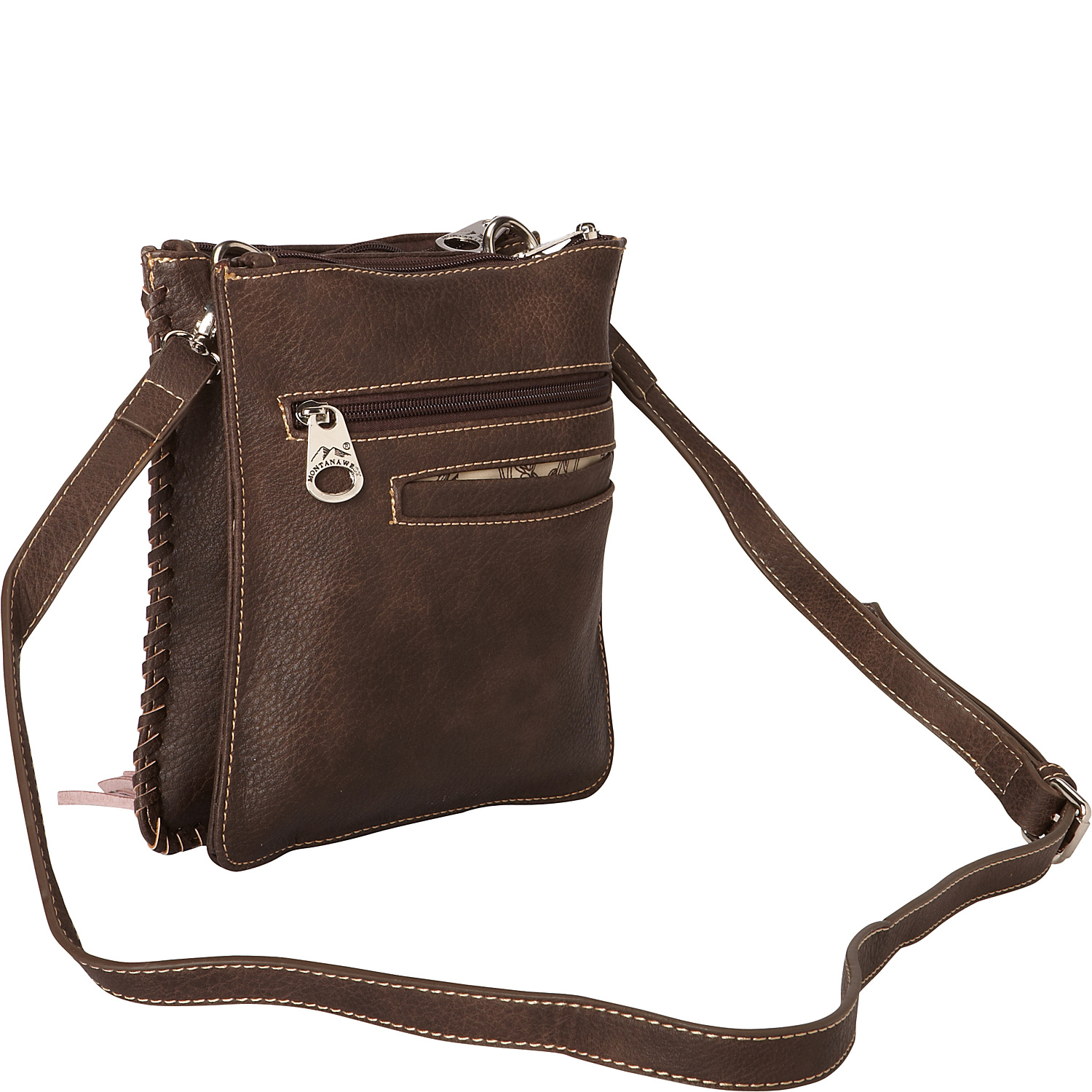 Tribal Collection with Silver Pony Beads Messenger