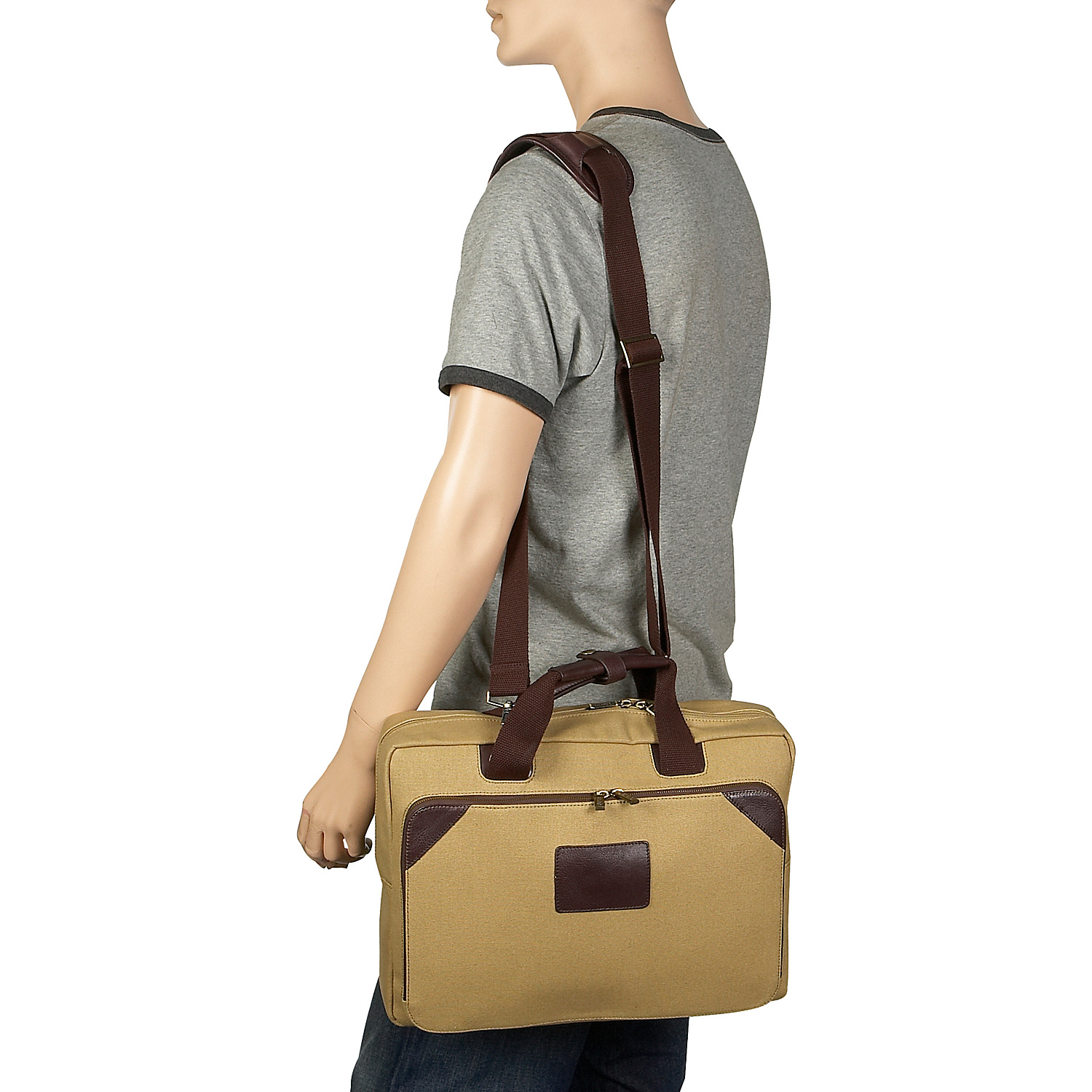 Canvas Laptop Briefcase