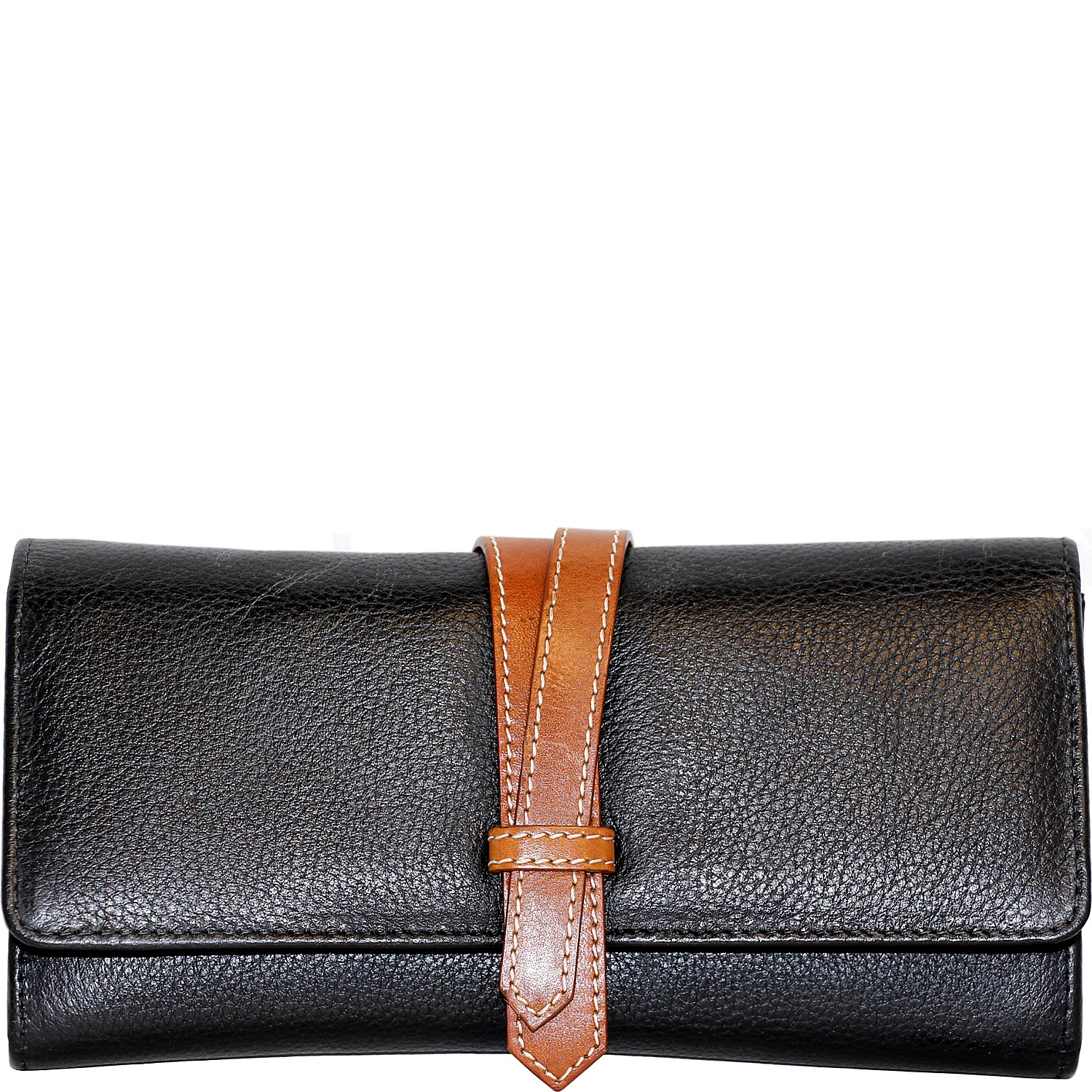 Crisscross Flap Wallet