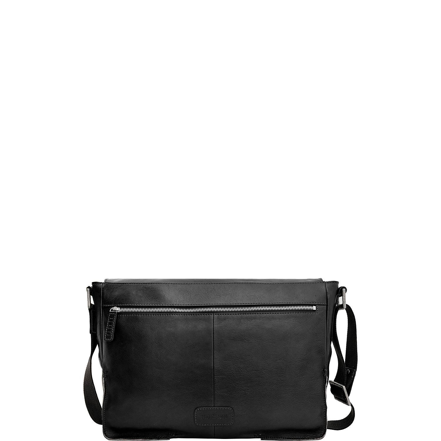 Fred Leather Business Laptop Messenger Crossbody Bag