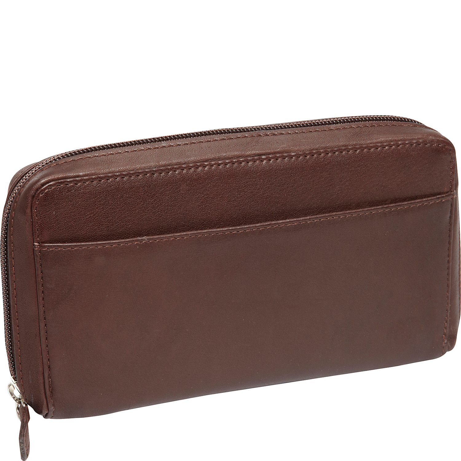 Large Full Zip Organizer Clutch Wallet