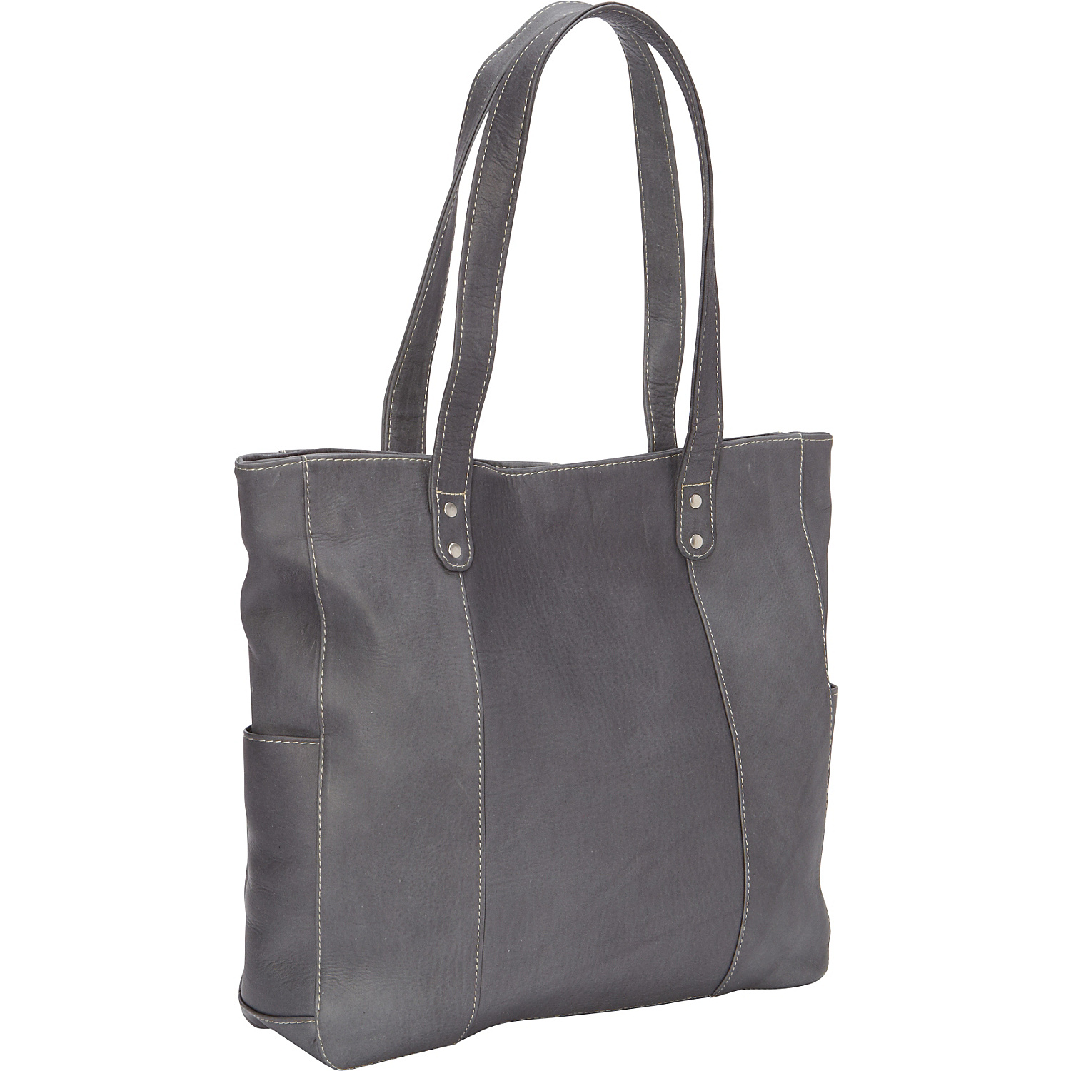 Double Strap Rivet Tote