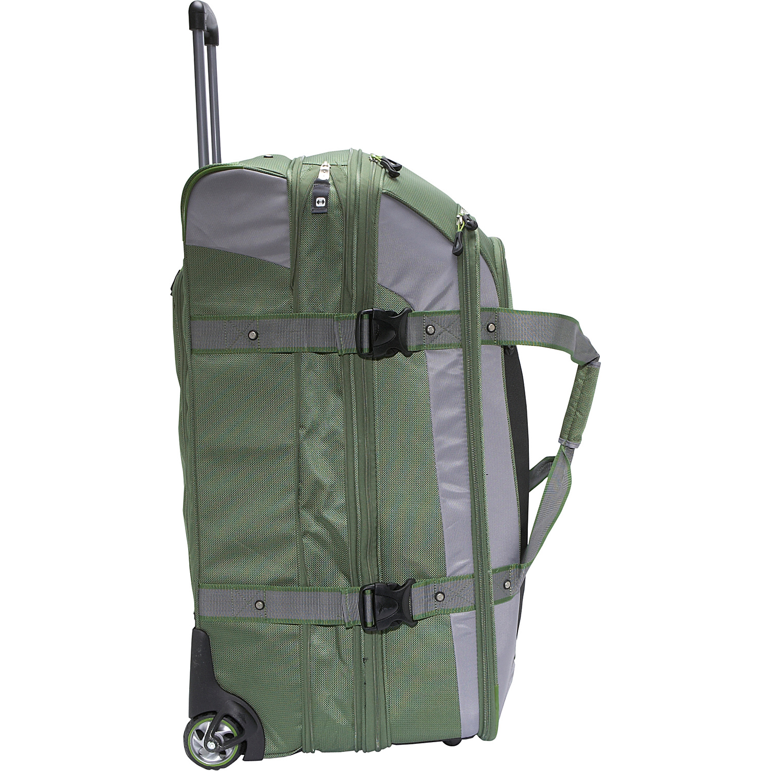 AT6 32" Expandable Wheeled Duffel with Backpack Straps