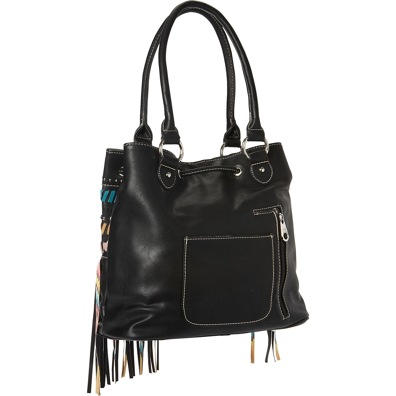 Fringe Concealed Handgun Hobo Bag