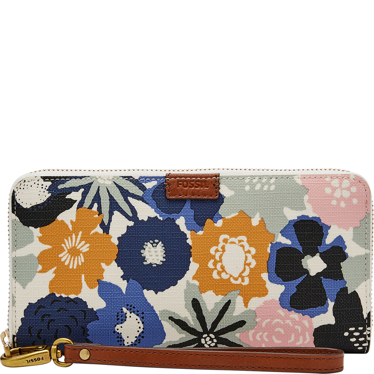 Emma RFID Large Zip Clutch