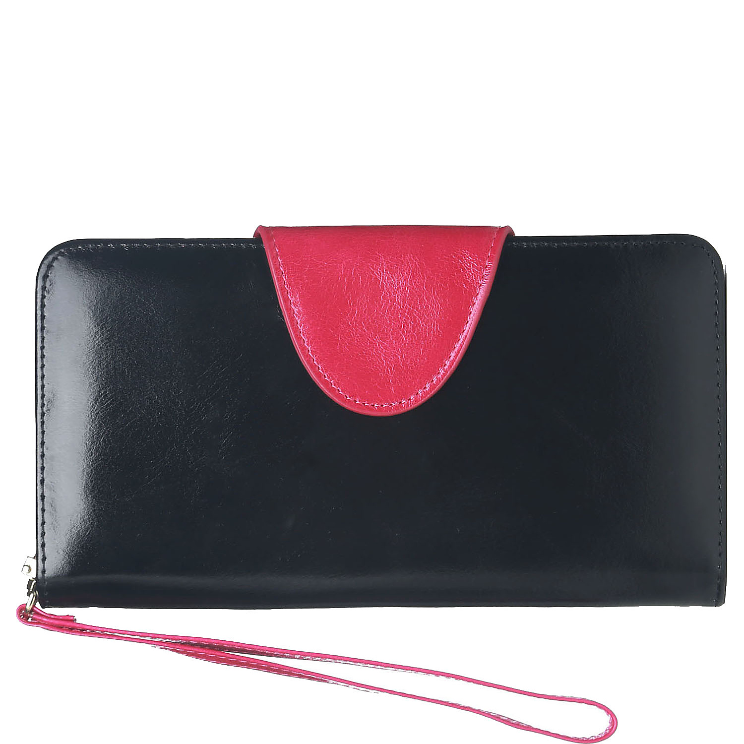 Maine Distressed Leather Clutch