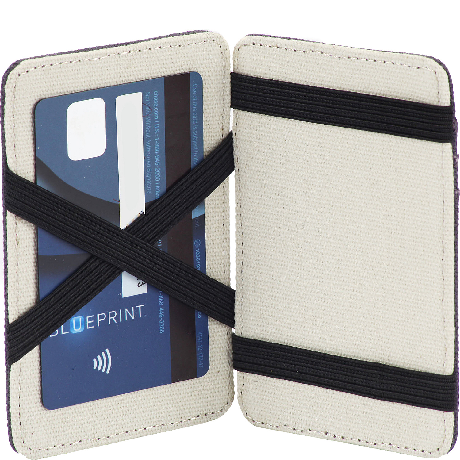 The Scholar RFID Blocking Canvas Magic Card Holder & Wallet