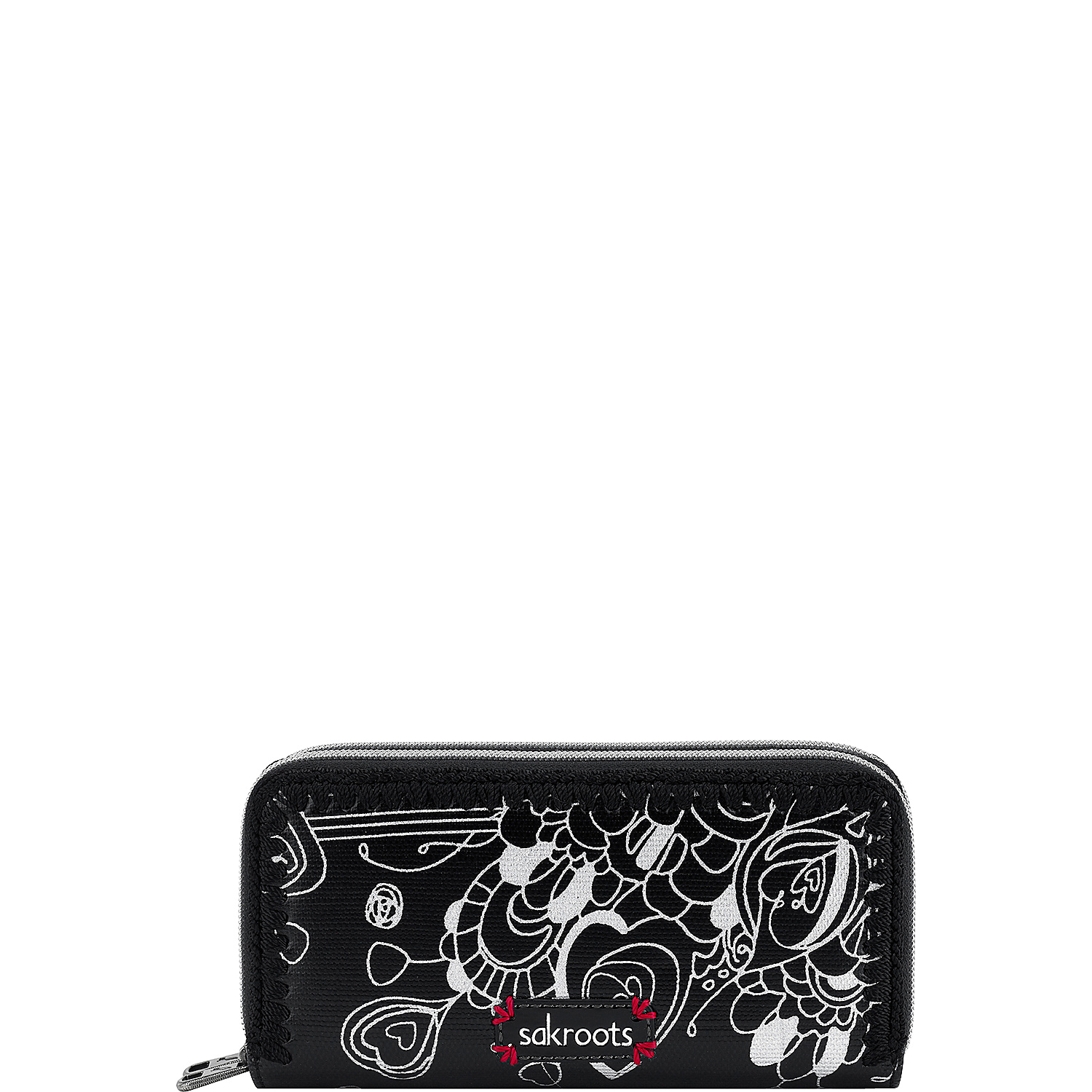 Artist Circle Double Zip Wallet