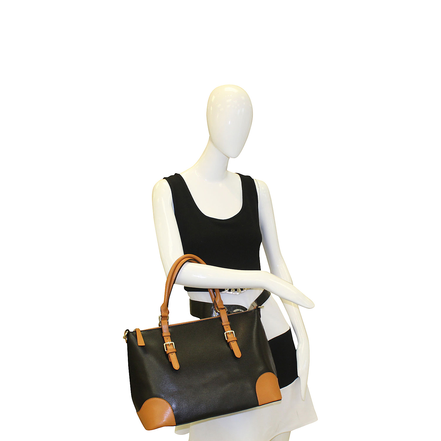 Bibiana Leather Shoulder Bag