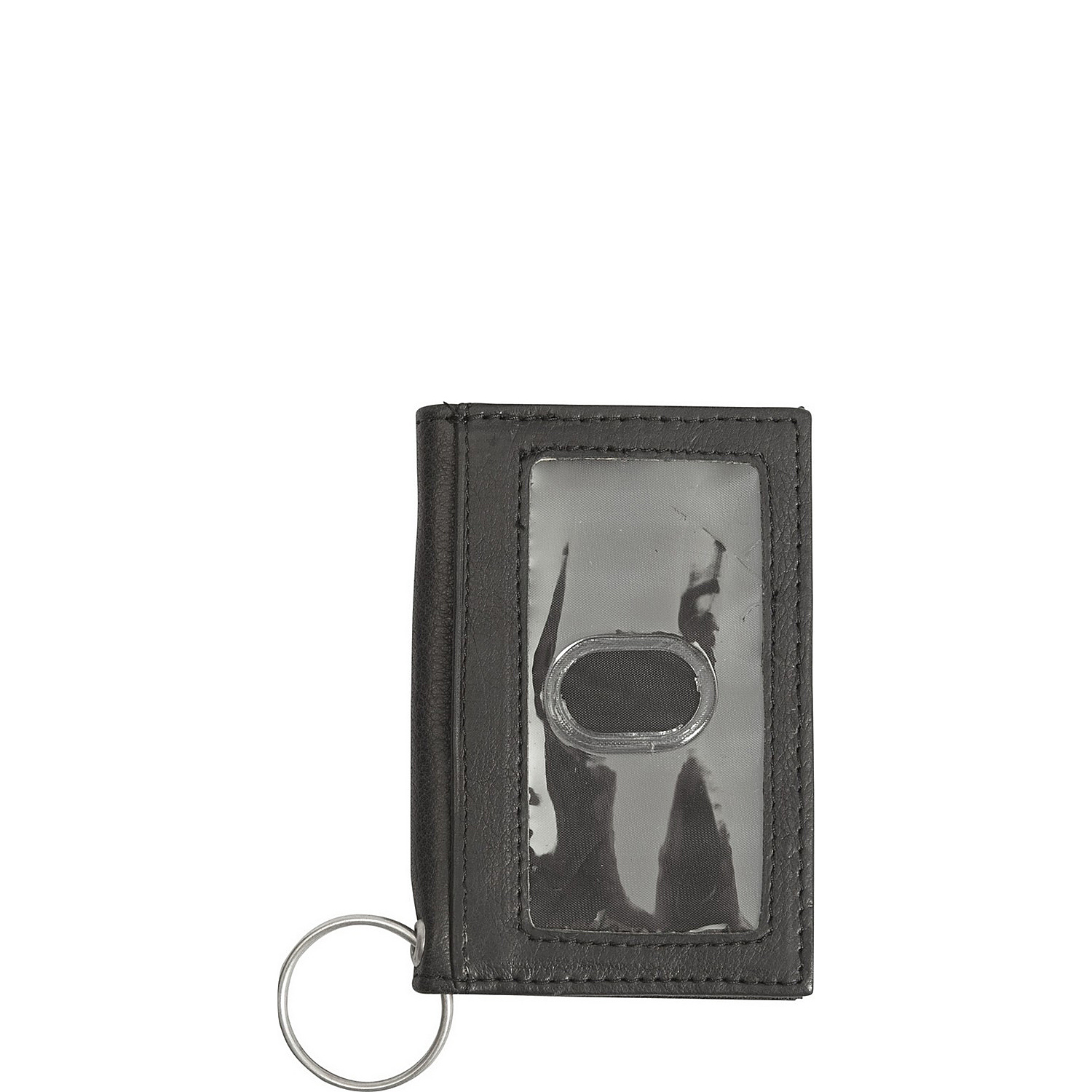 Leather Arrow Canyon ID Holder KeyChain Wallet