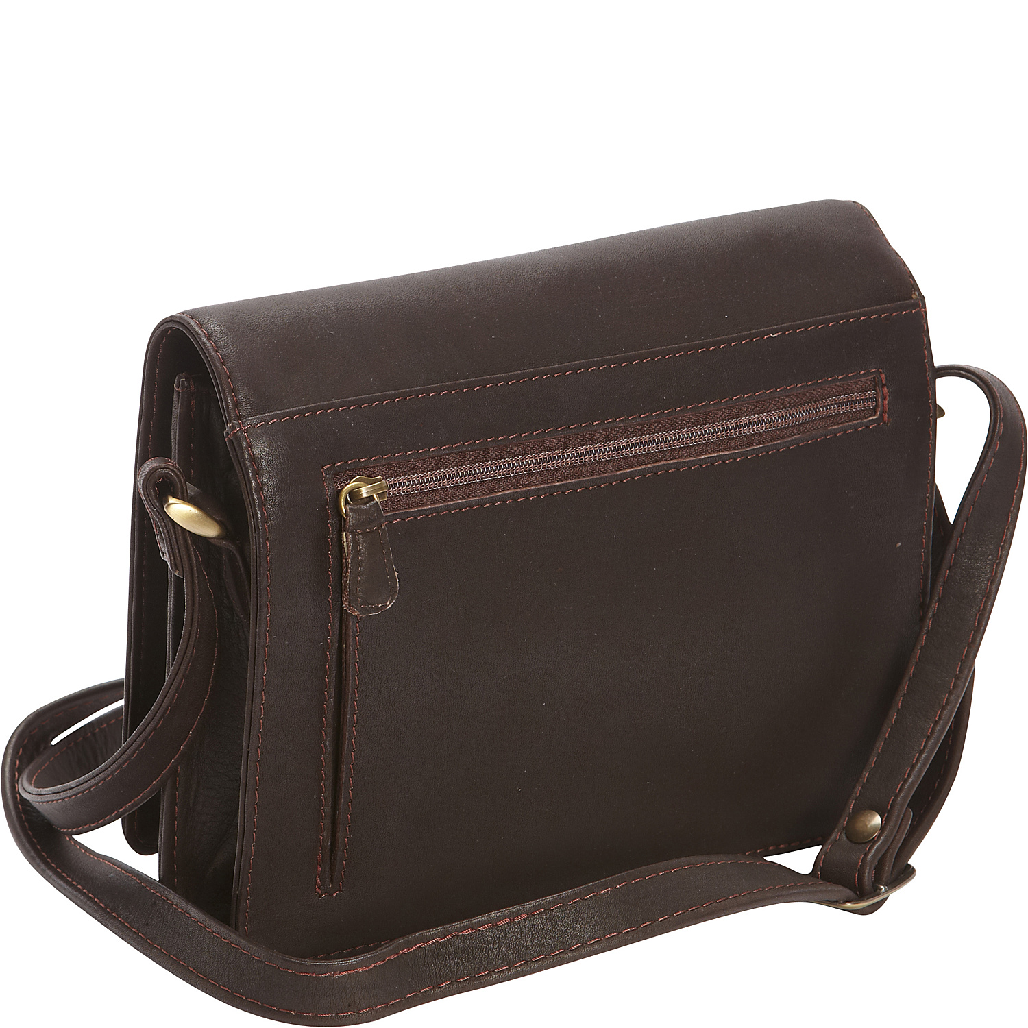 Small 3/4 Flap with Multi Compartment Crossbody