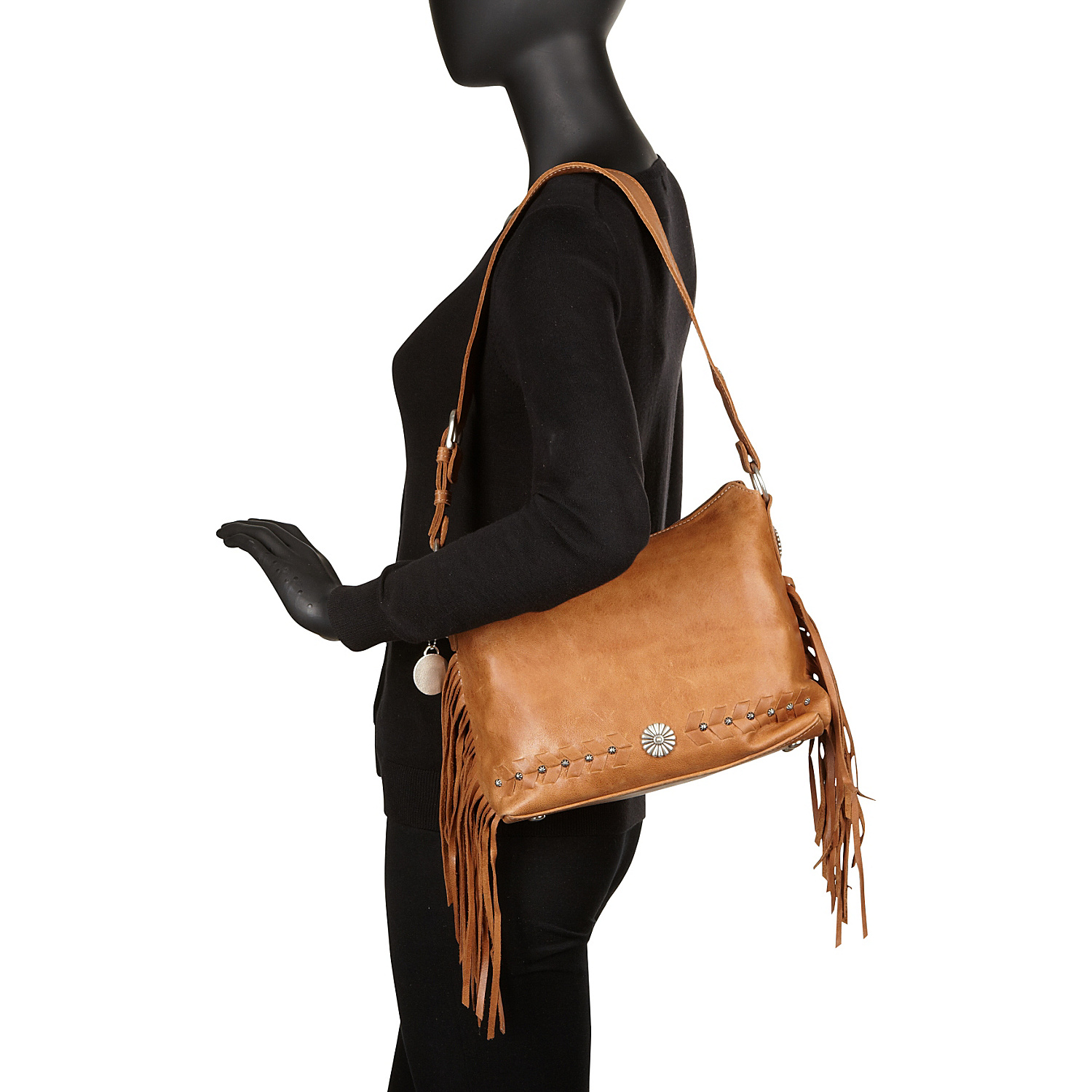 River Ranch Slouch Zip Top Shoulder Bag