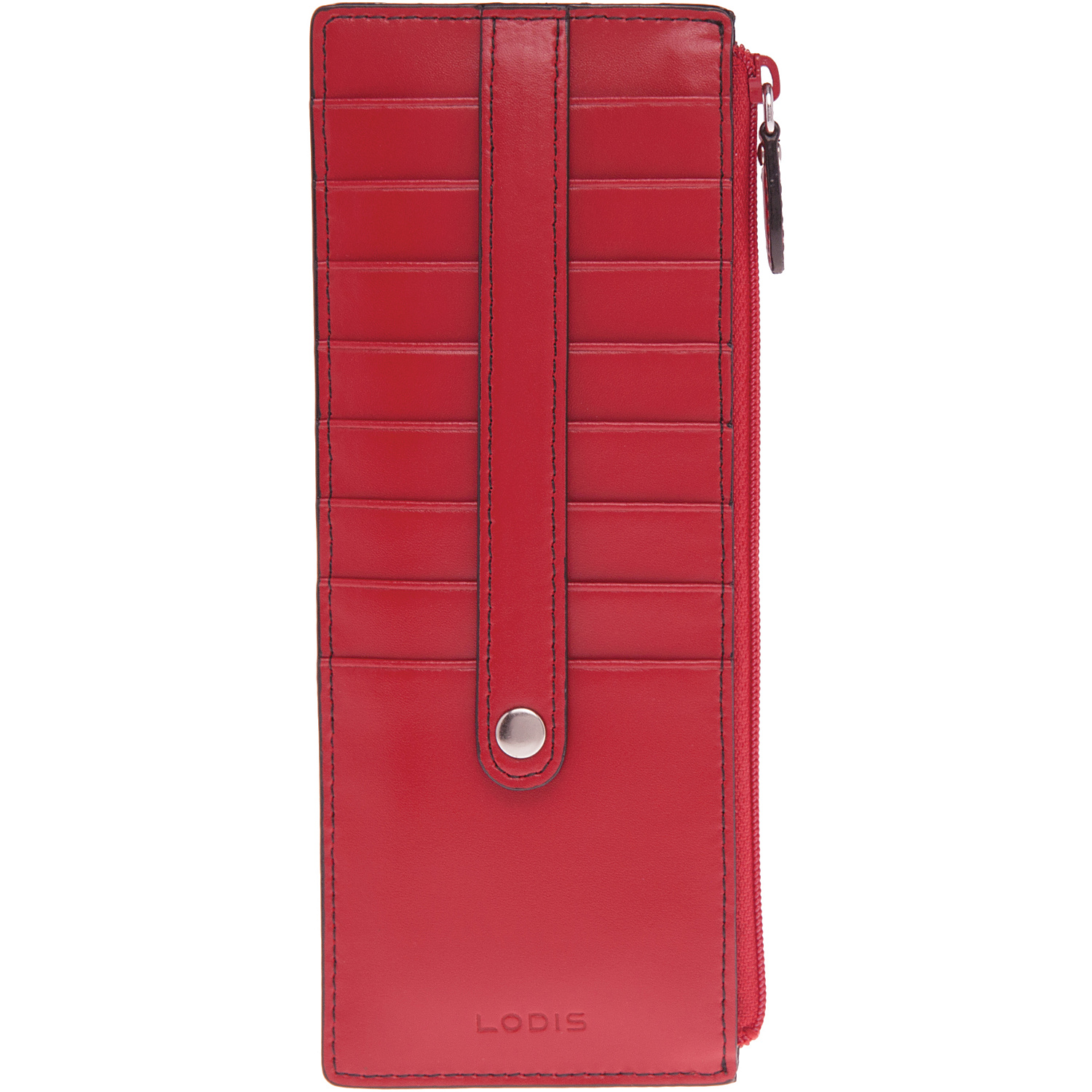 Audrey Credit Card Case With Zip Pocket - Core Colors