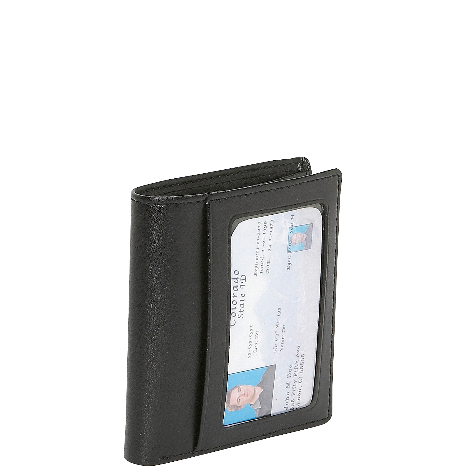 Men's Double ID Bi-Fold Wallet