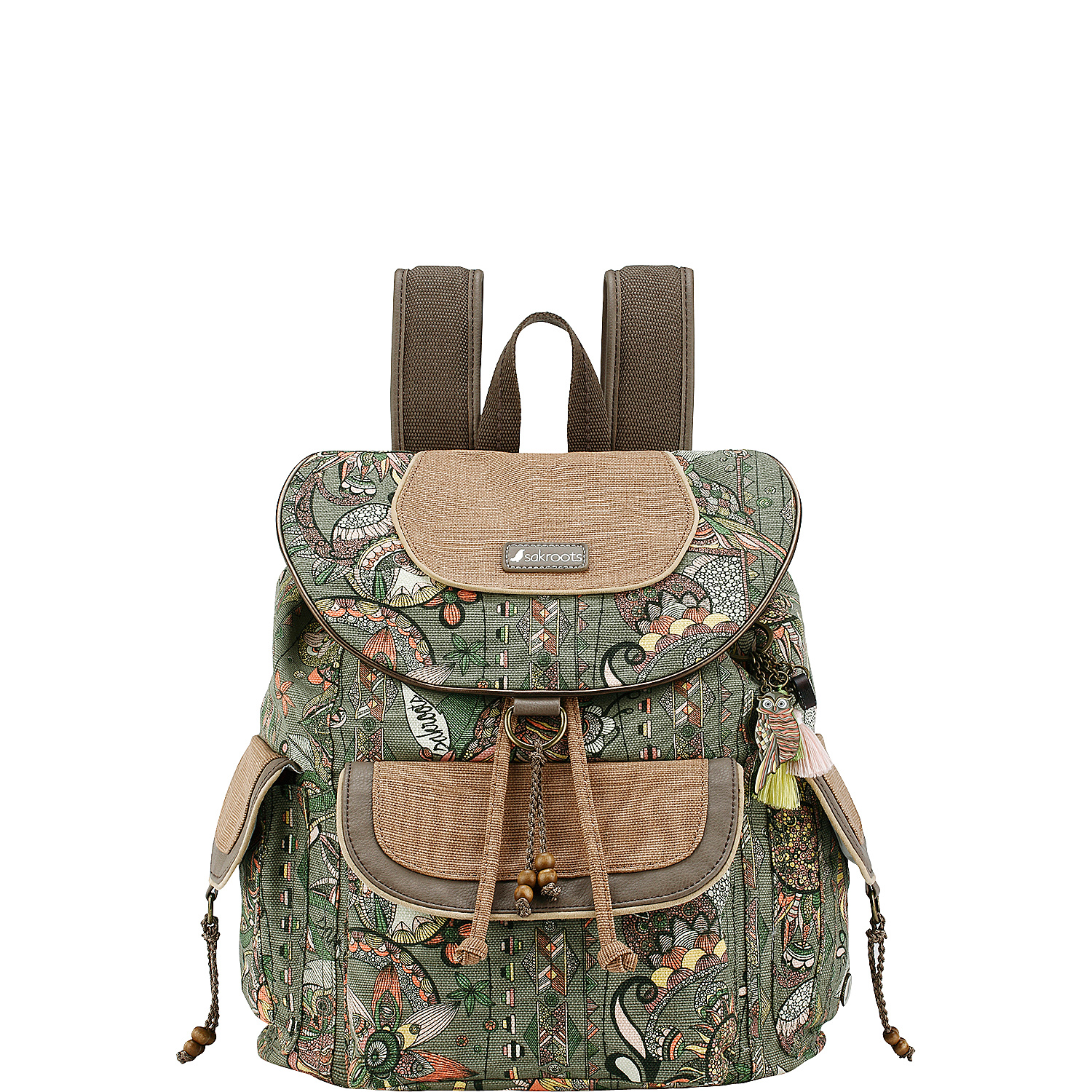 Artist Circle Flap Backpack