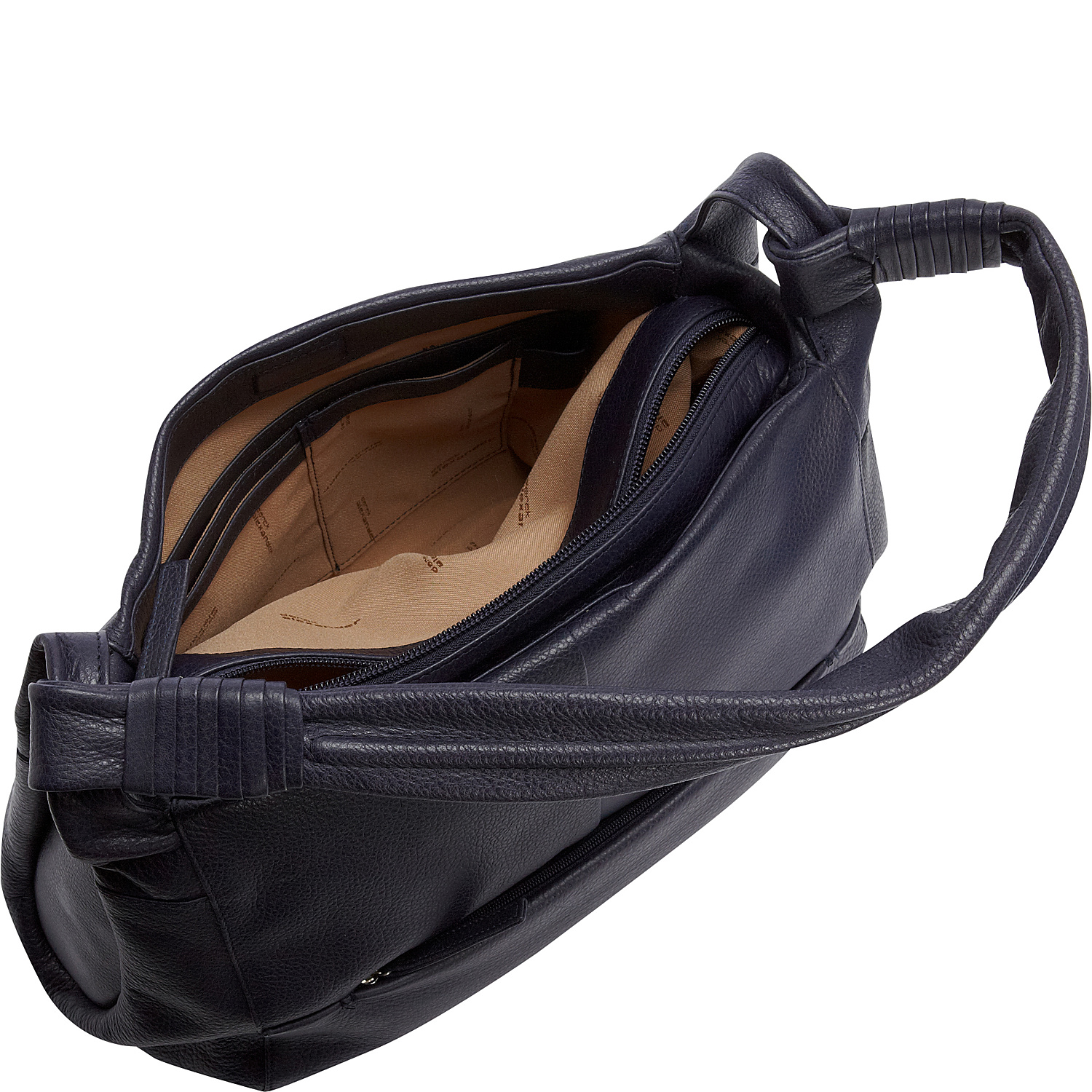 Medium Tablet Friendly Triple Compartment Hobo