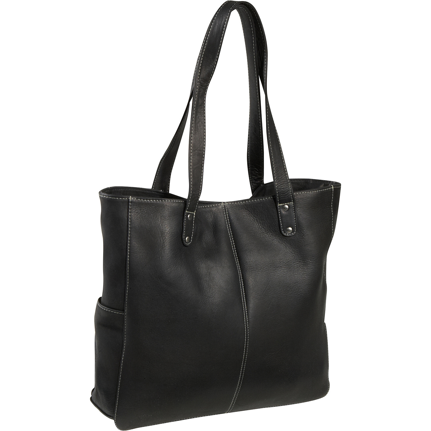 Double Strap Rivet Tote