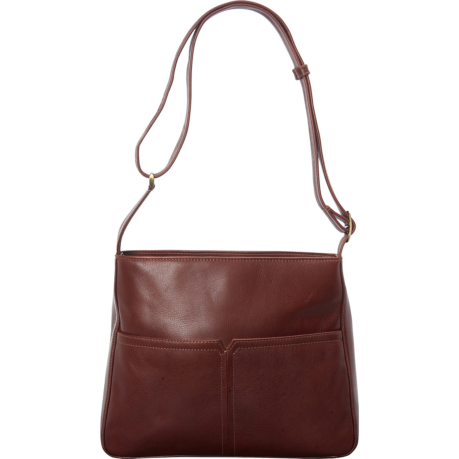 Large Top Zip Shoulder Bag