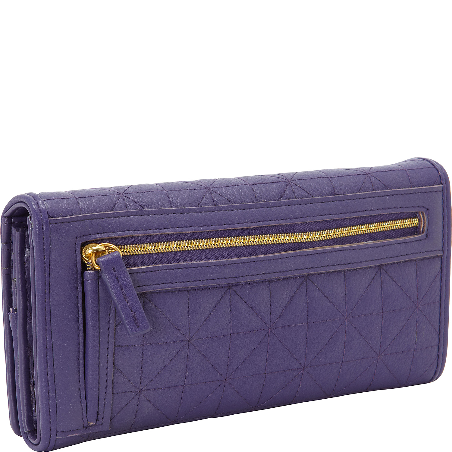 Double Diamond Quilt Expandable Clutch