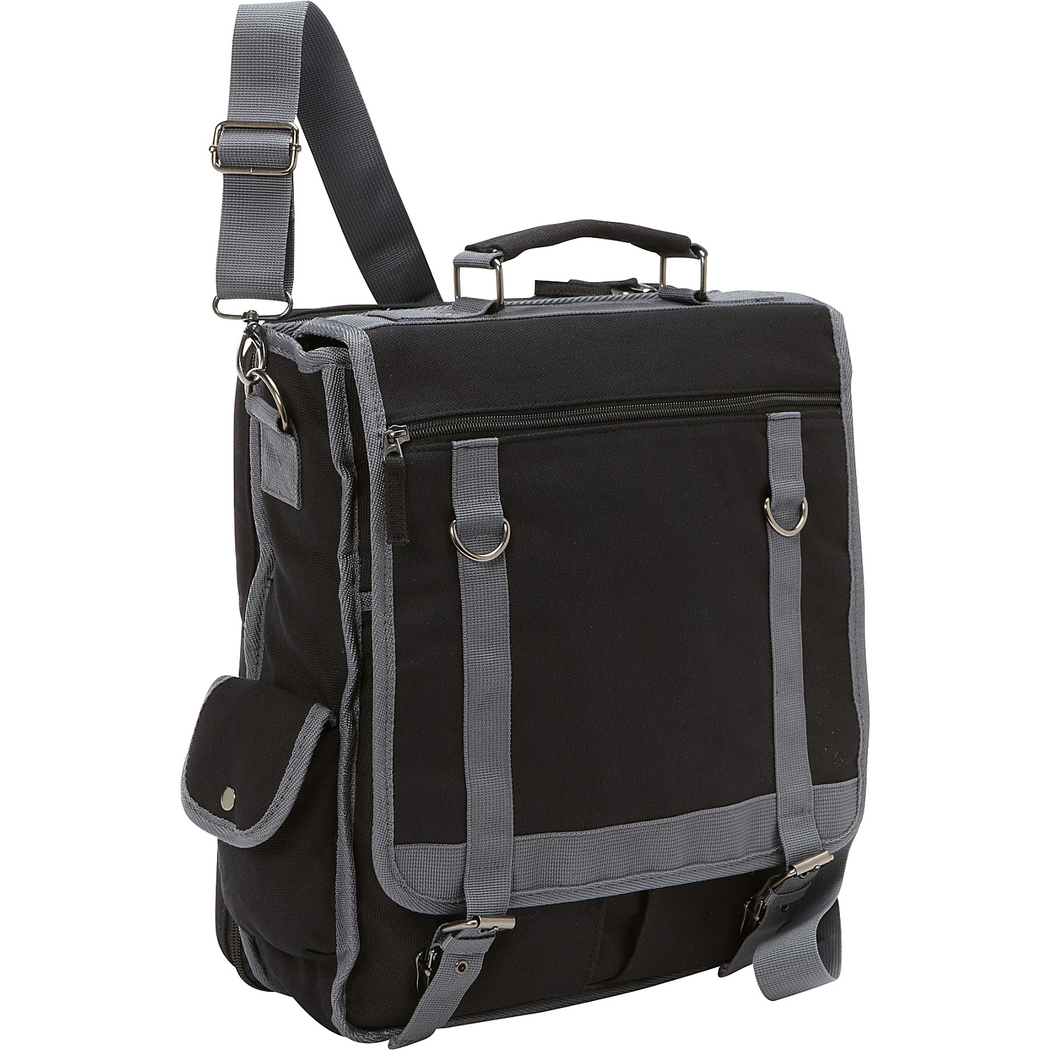 Expresso Vertical Laptop Canvas Brief - Checkpoint Friendly