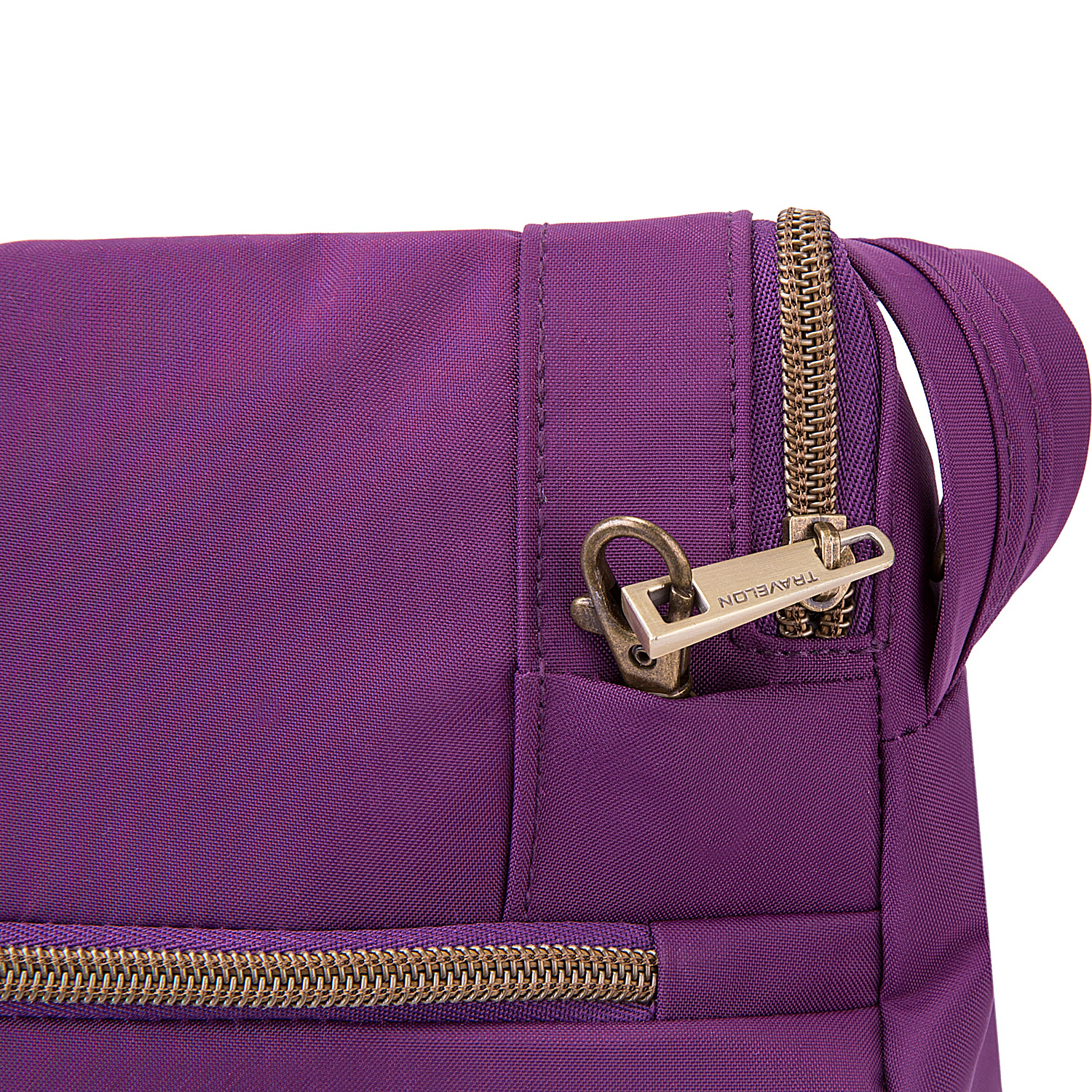 Anti-Theft Signature Flap Compartment Crossbody Bag