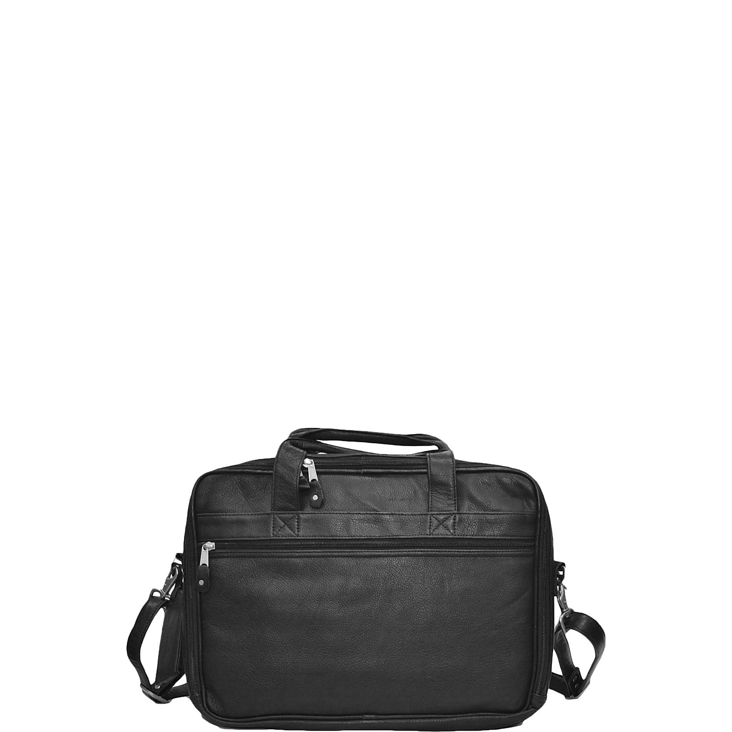 Water Canyon 16-Inch Leather Computer Briefcase